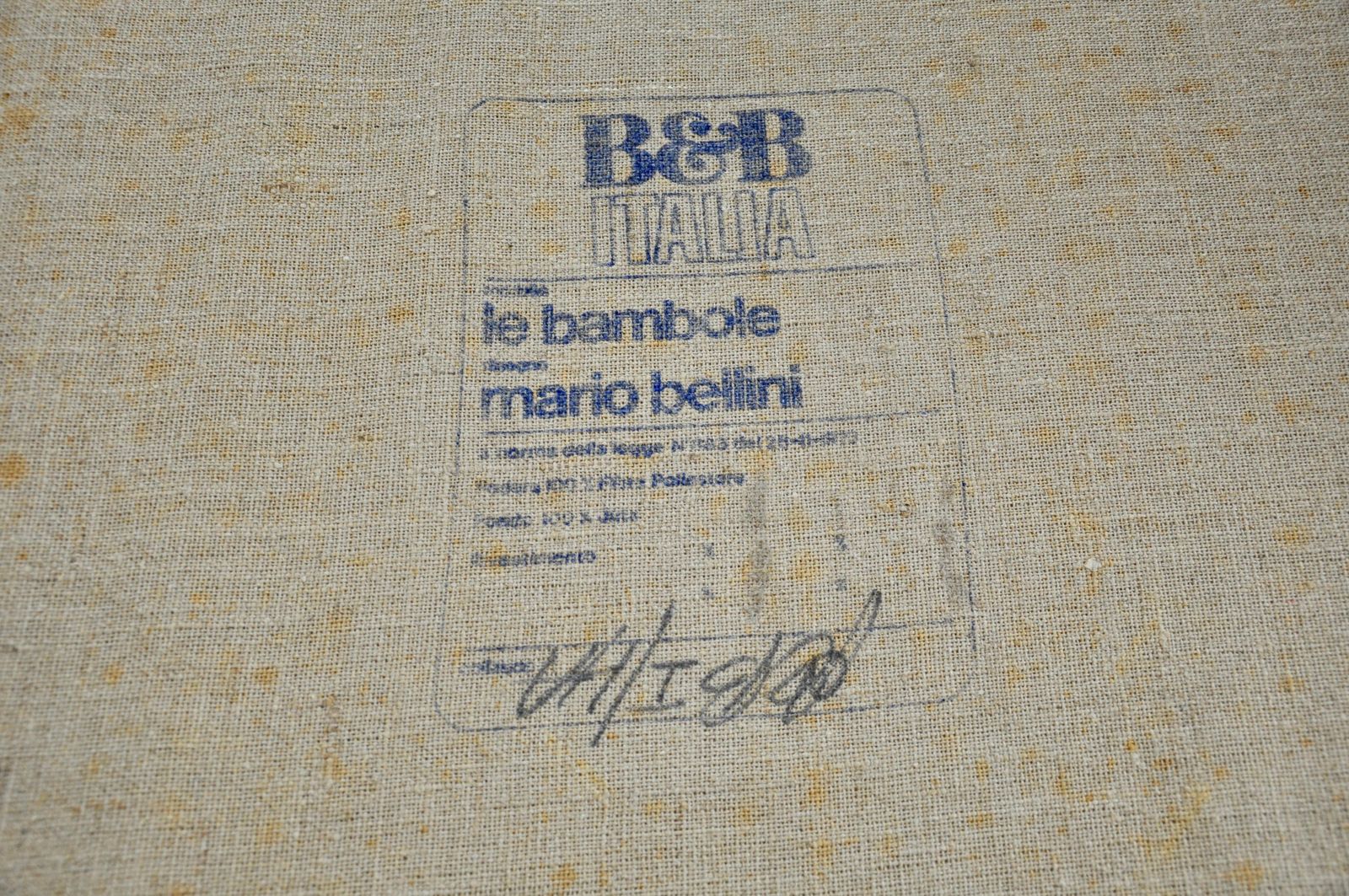 5227.0 Bambole Daybed By Mario Bellini For B&B Italia, 1970s photo