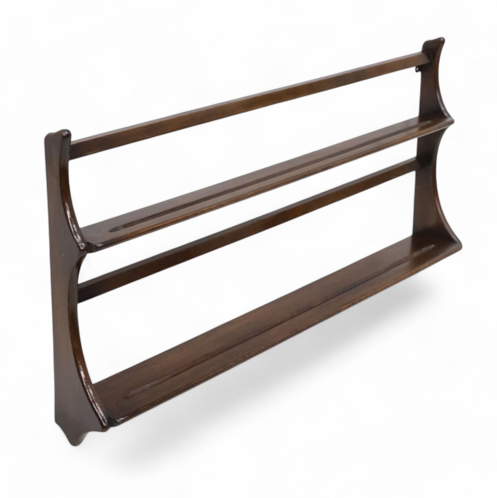 Ercol Windsor Plate Rack Model 268 Dark Finish Exc Free Nationwide Delivery