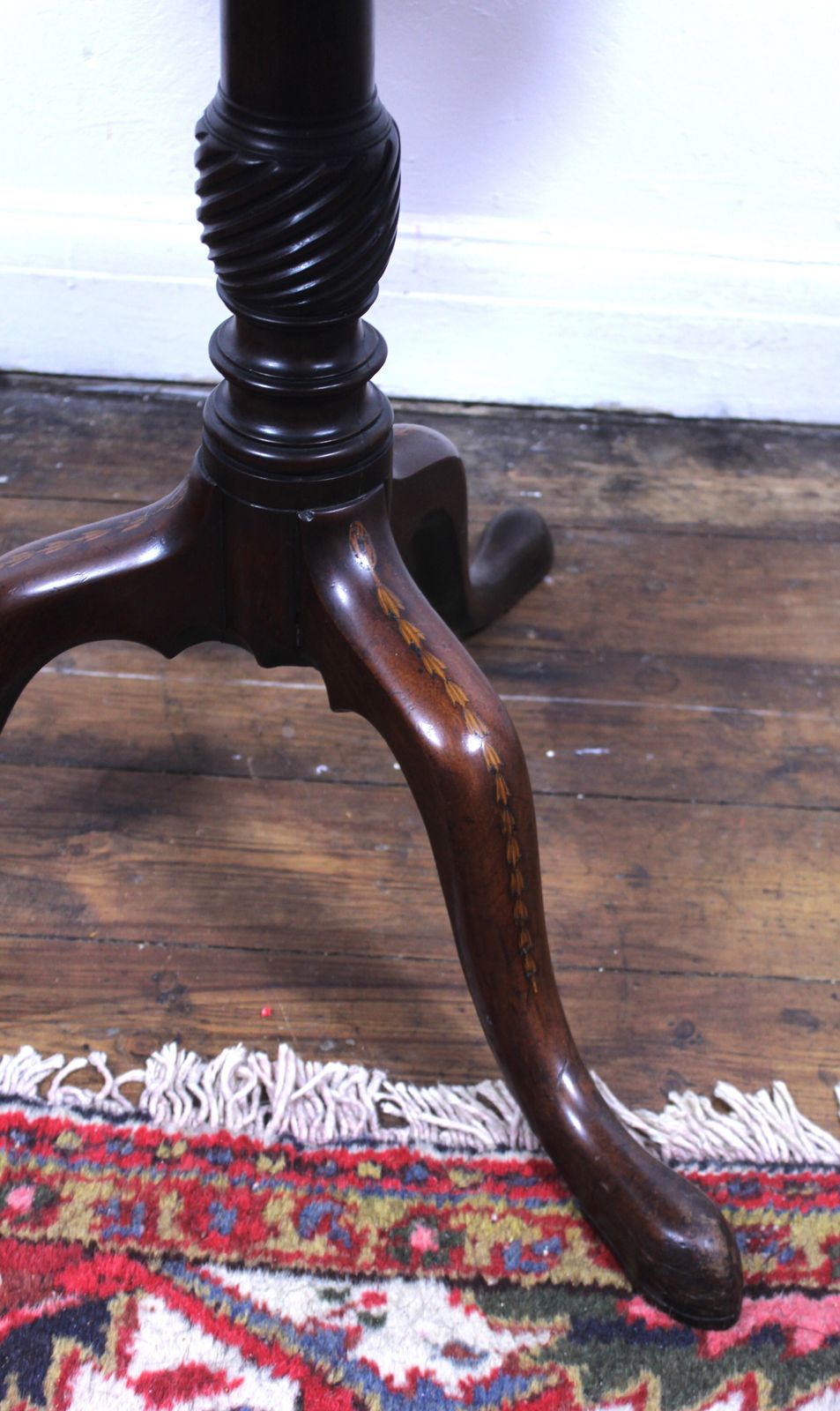 photo for sale Sheraton 18th Century Mahogany Tripod Table