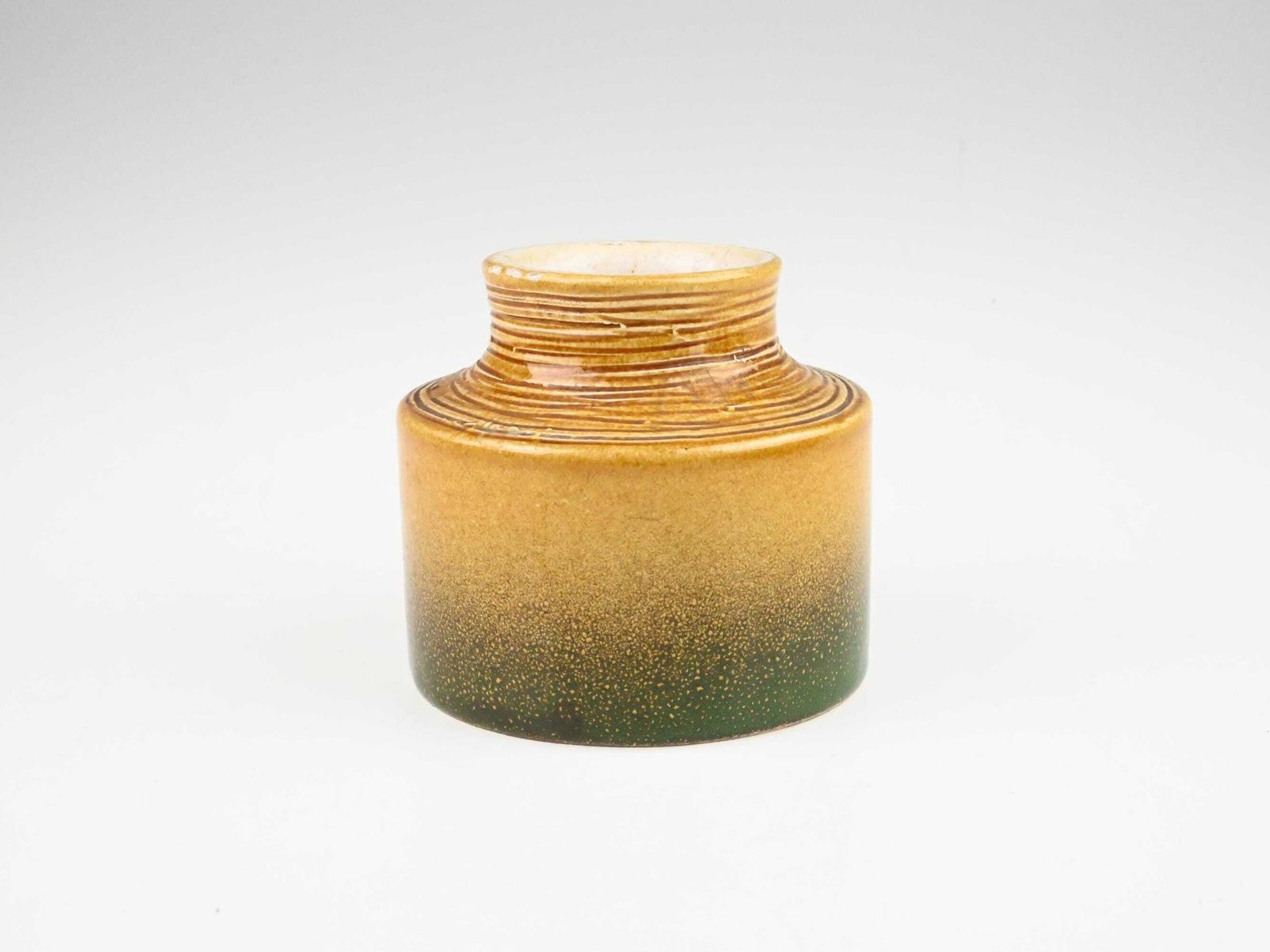 Vintage Czech Ceramic Vase, Czech Pottery, Small Ceramic Vase, Ceramic Vase, Pottery Vase, Mid Century Vase, Vintage Vase, Small Brown Vase photo buy