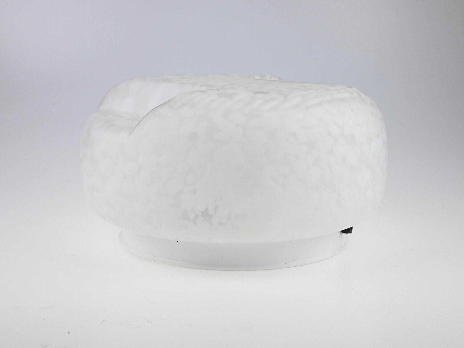 Vintage White Wall Lamp, Vintage Czech Lamp, Round Glass Wall Light, Mid Century Wall Light, Wall Lamp, Vintage Wall Light, Mid Century Lamp photo 127.0