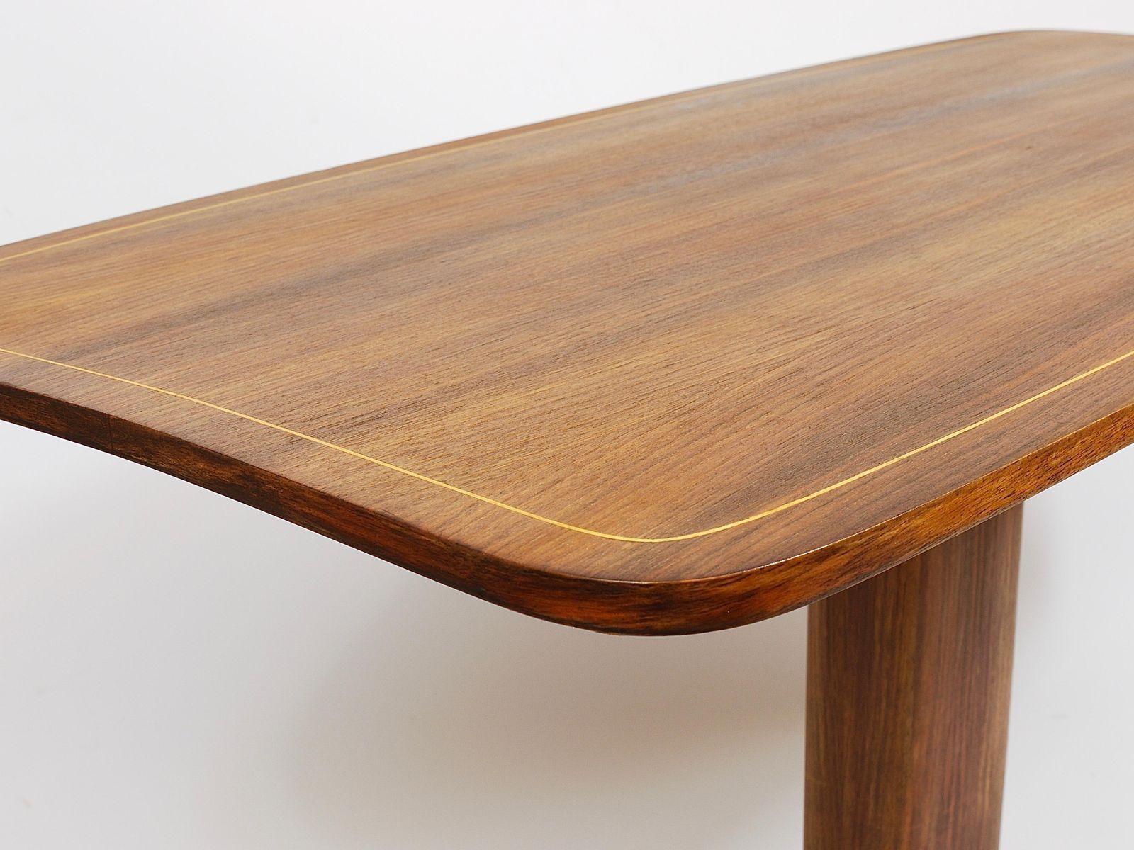 photo buy Oswald Haerdtl X Hagenauer Vienna Brass & Walnut Coffee Table, Austria, 1950s