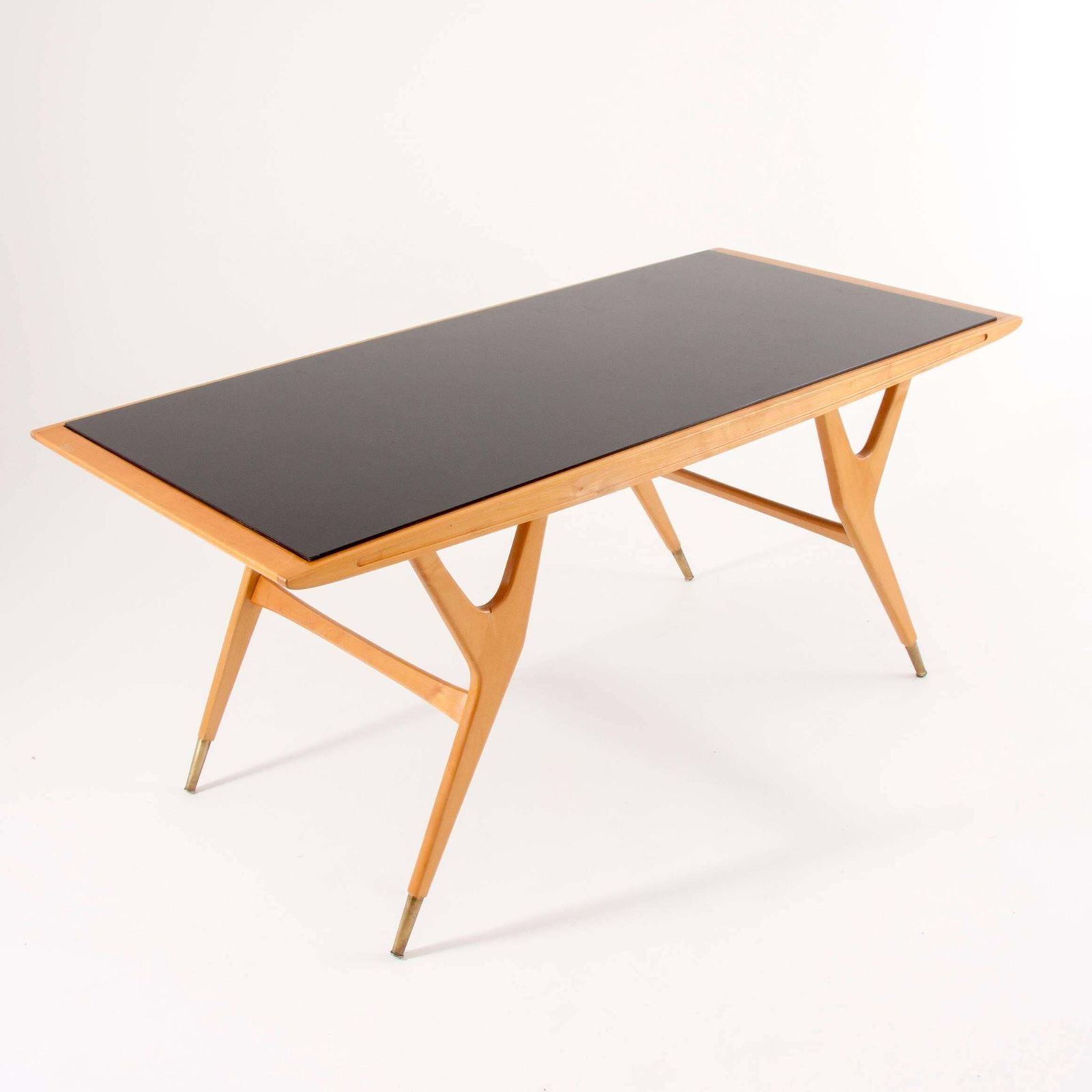 Ico Parisi Style Mid Century Coffee Table, Italy, 1950s photo furniture