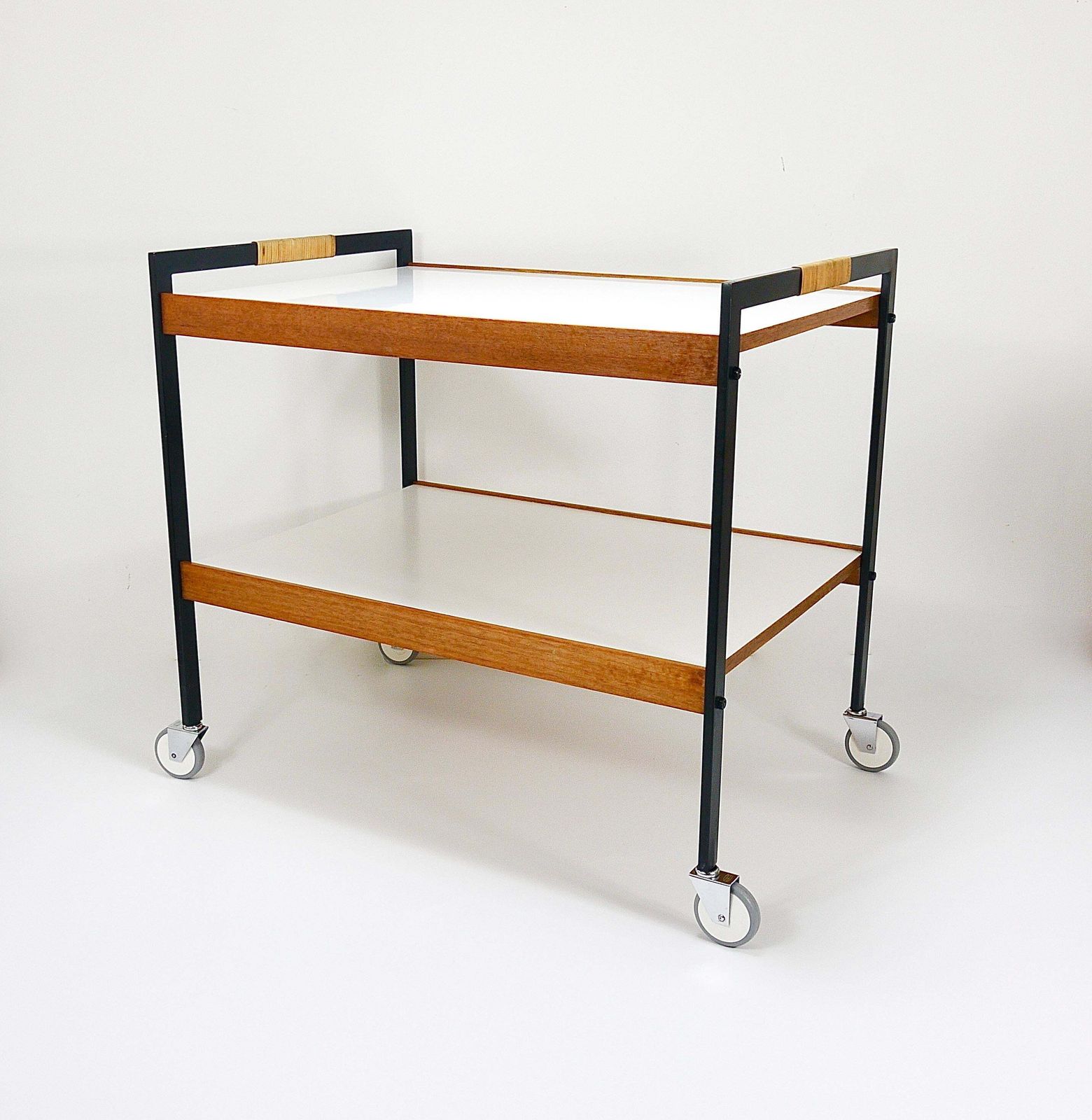 Carl Auböck Bar Cart Drinks Trolley Serving Cart, Austria, 1960s photo buy