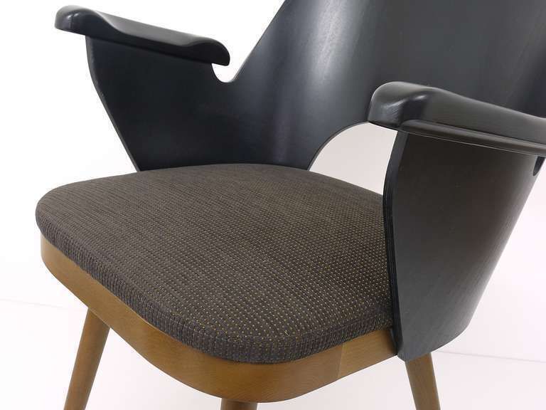 Beautiful Oswald Haerdtl Style Modernist Armchairs, Backhausen, Austria photo vinterior