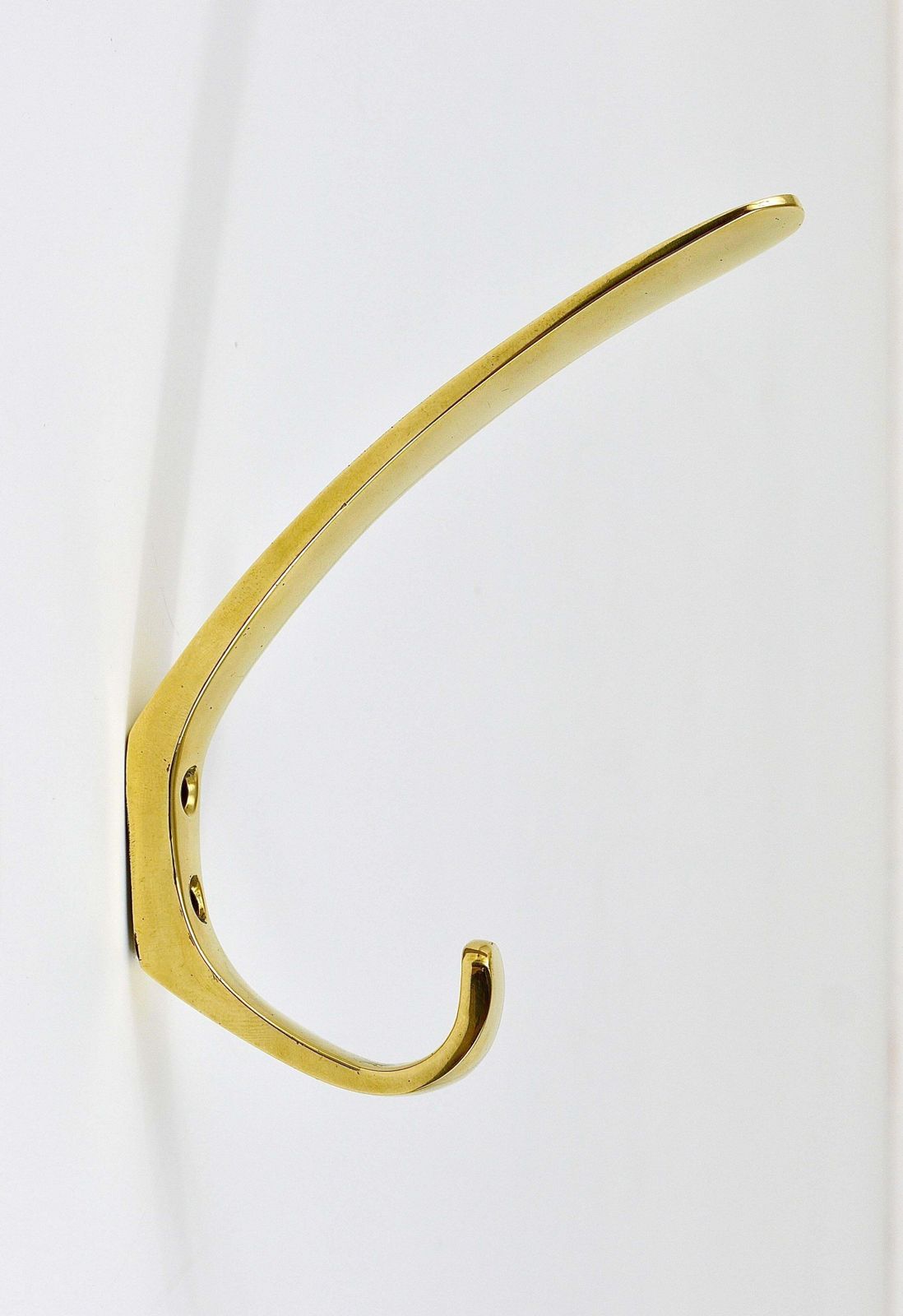 Up To Three Mid Century Brass Wall Coat Hooks By Herta Baller, Austria, 1950s photo 153.0
