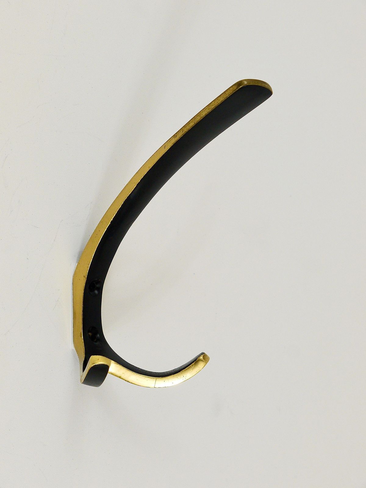 Up To 10 Midcentury Brass Double Wall Hooks By Herta Baller, Austria, 1950s photo Furniture