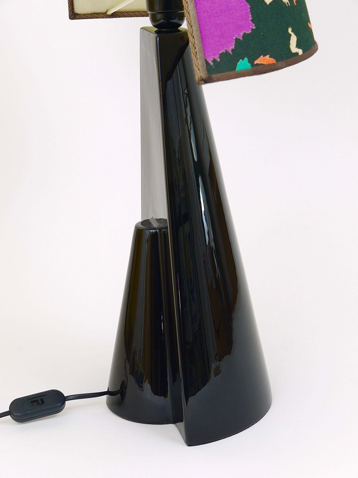 photo for sale Post Modern Missoni Table Lamp By Massimo Valloto, Italy, 1980s
