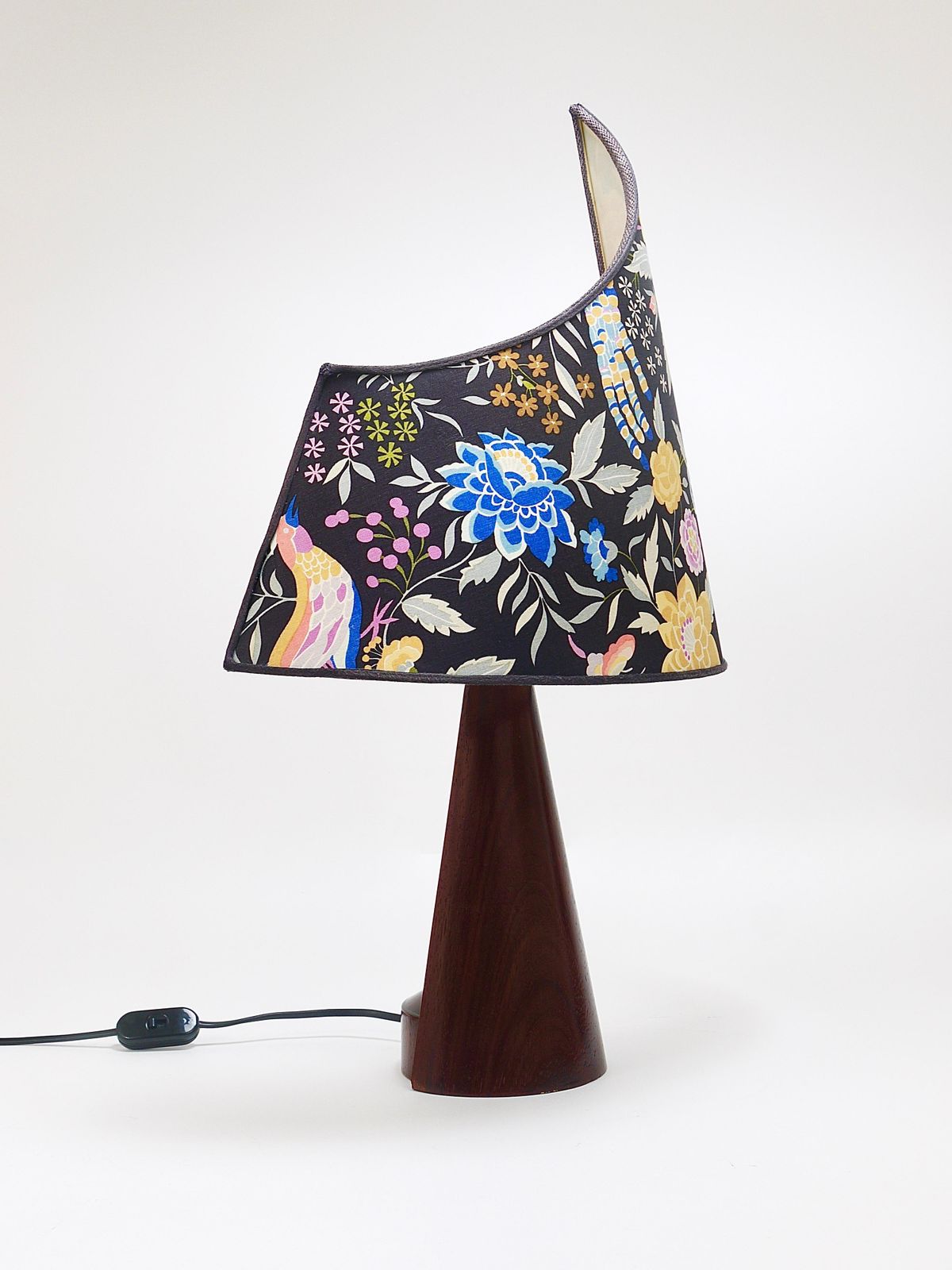 2902.0 A Pair Missoni Post Modern Table Side Lamps By Massimo Valloto, Italy, 1980s photo