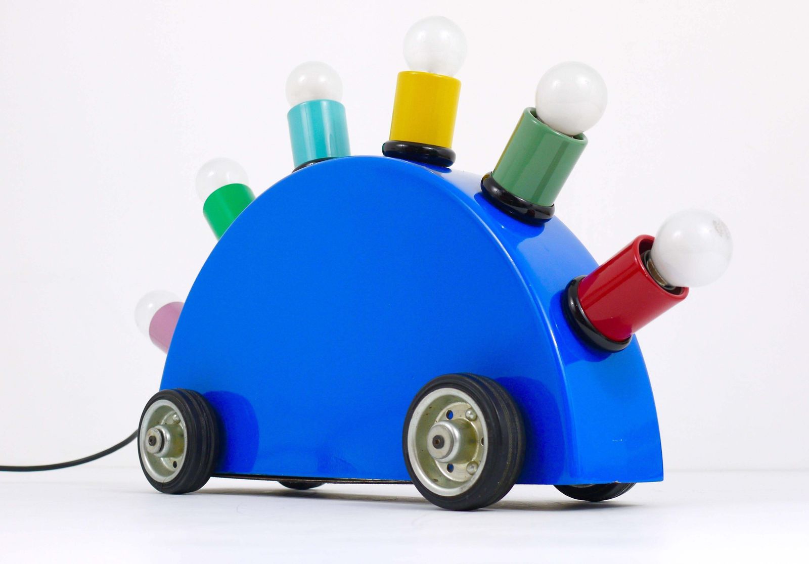 Martine Bedin 1st Edition Super Lamp, Memphis Milano, Postmodern, Italy, 1980s photo furniture