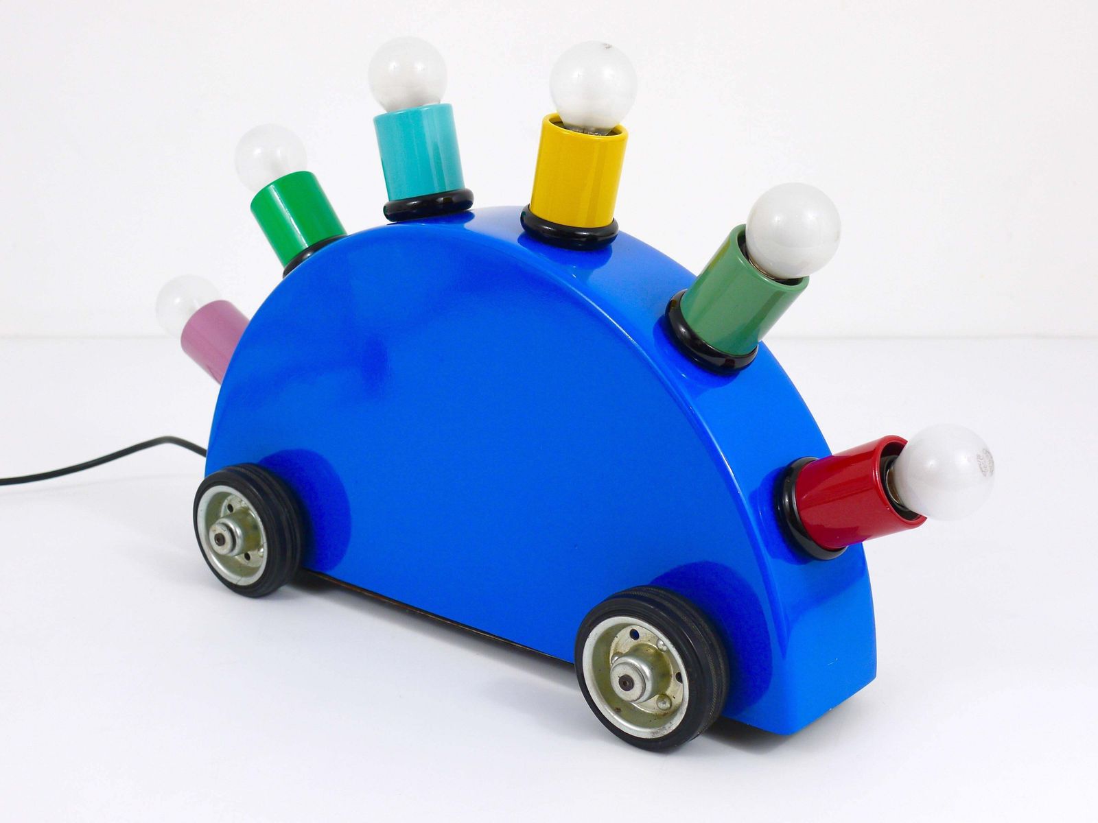 Martine Bedin 1st Edition Super Lamp, Memphis Milano, Postmodern, Italy, 1980s photo vintage