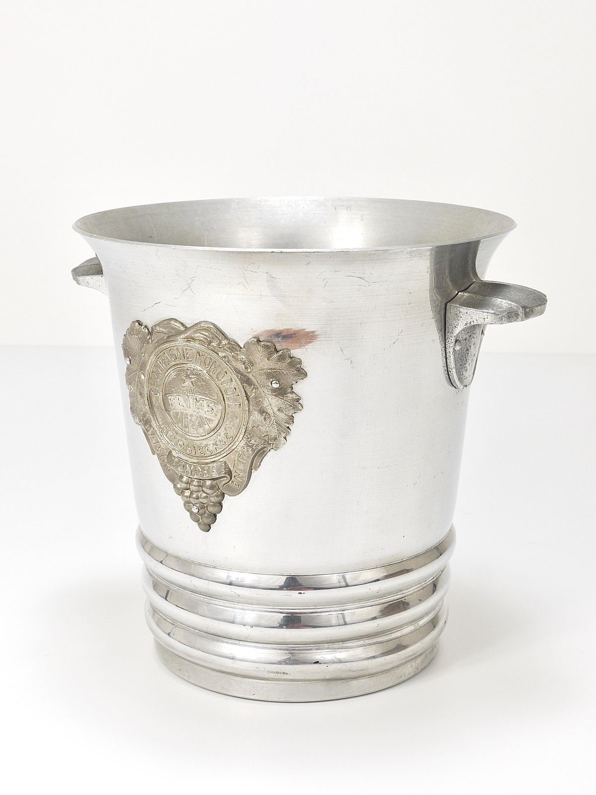 Heidsieck & Co Art Deco Champagne Ice Bucket Bottle Cooler, 1940s, Paris photo for sale