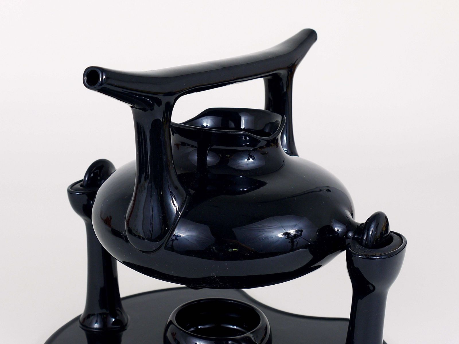 photo furniture Luigi Colani Zen Full Tea Set And Plates, Stoneware, Friesland, Germany, 1970s