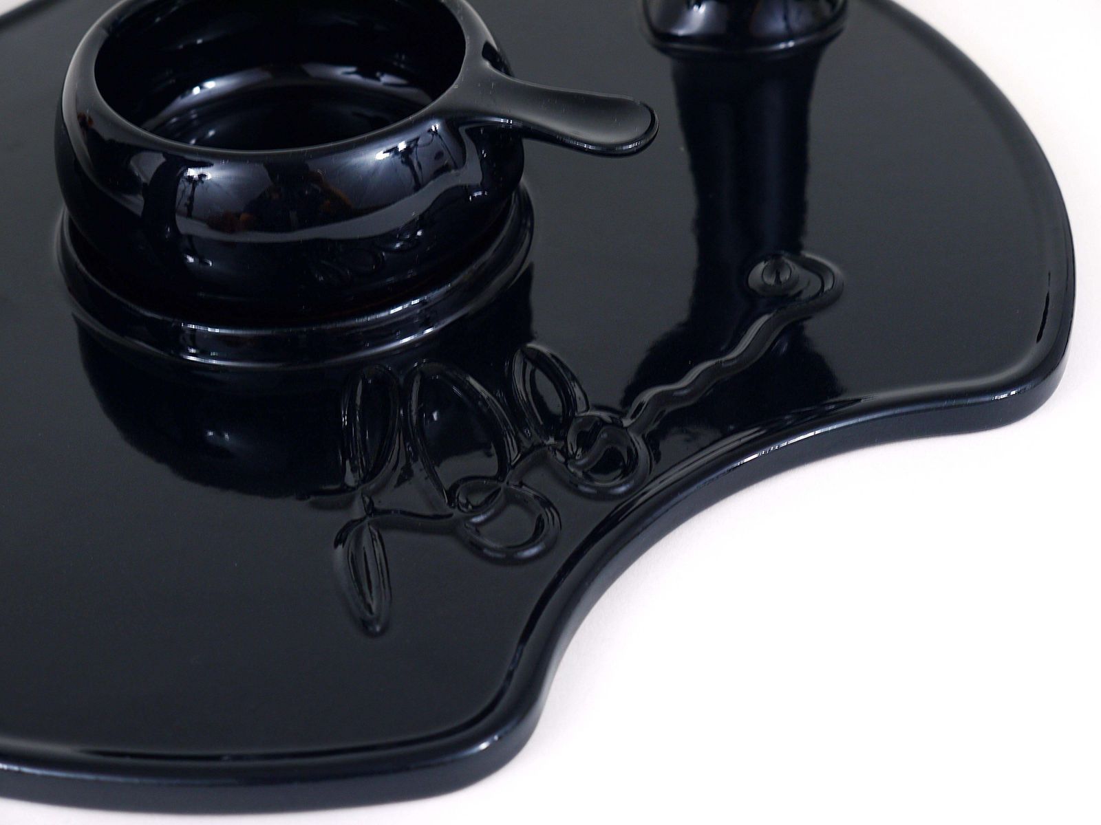 photo for sale Luigi Colani Zen Full Tea Set And Plates, Stoneware, Friesland, Germany, 1970s