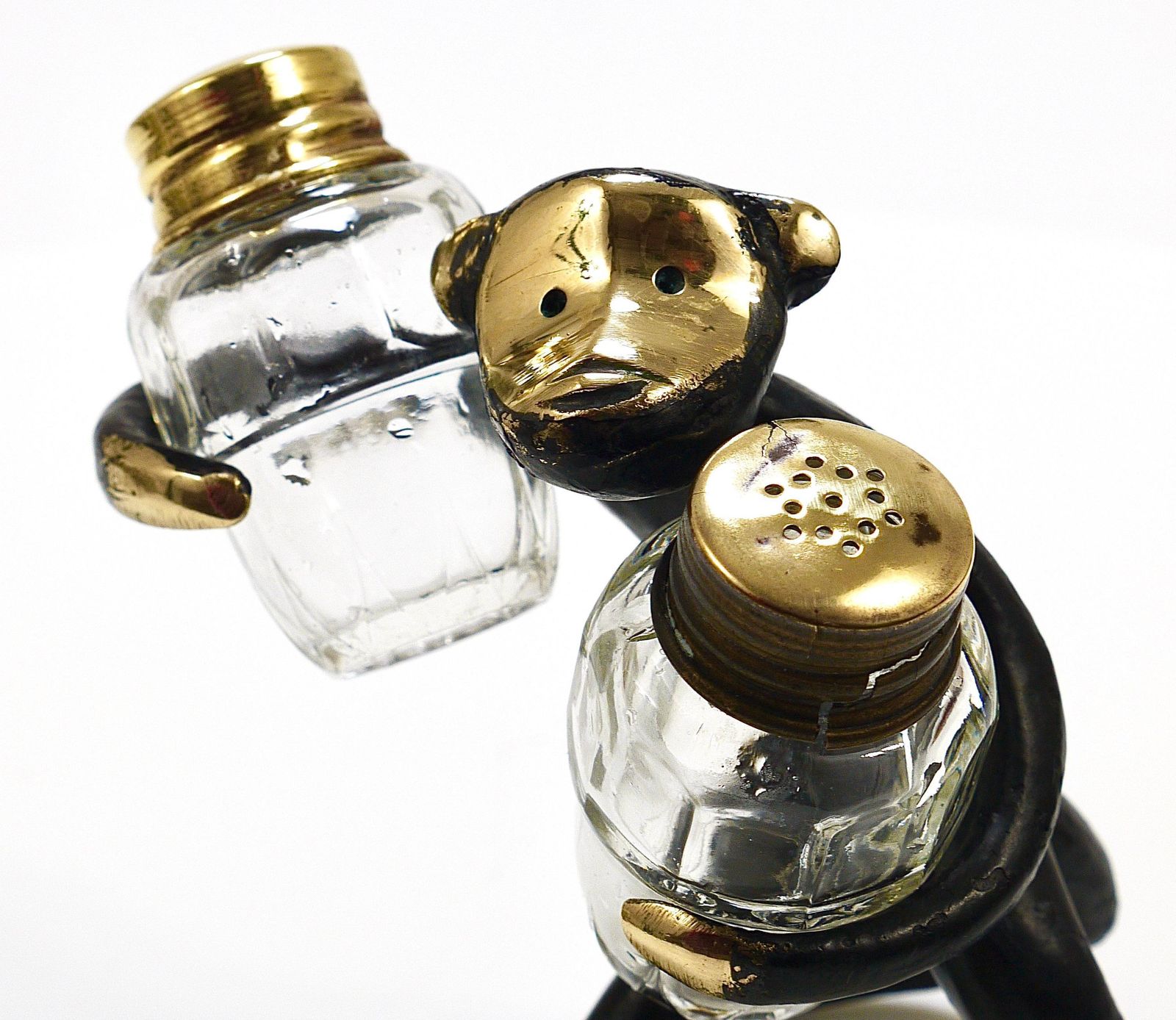 photo vinterior Walter Bosse Monkey Salt And Pepper Shakers Set, Herta Baller, Austria, 1950s