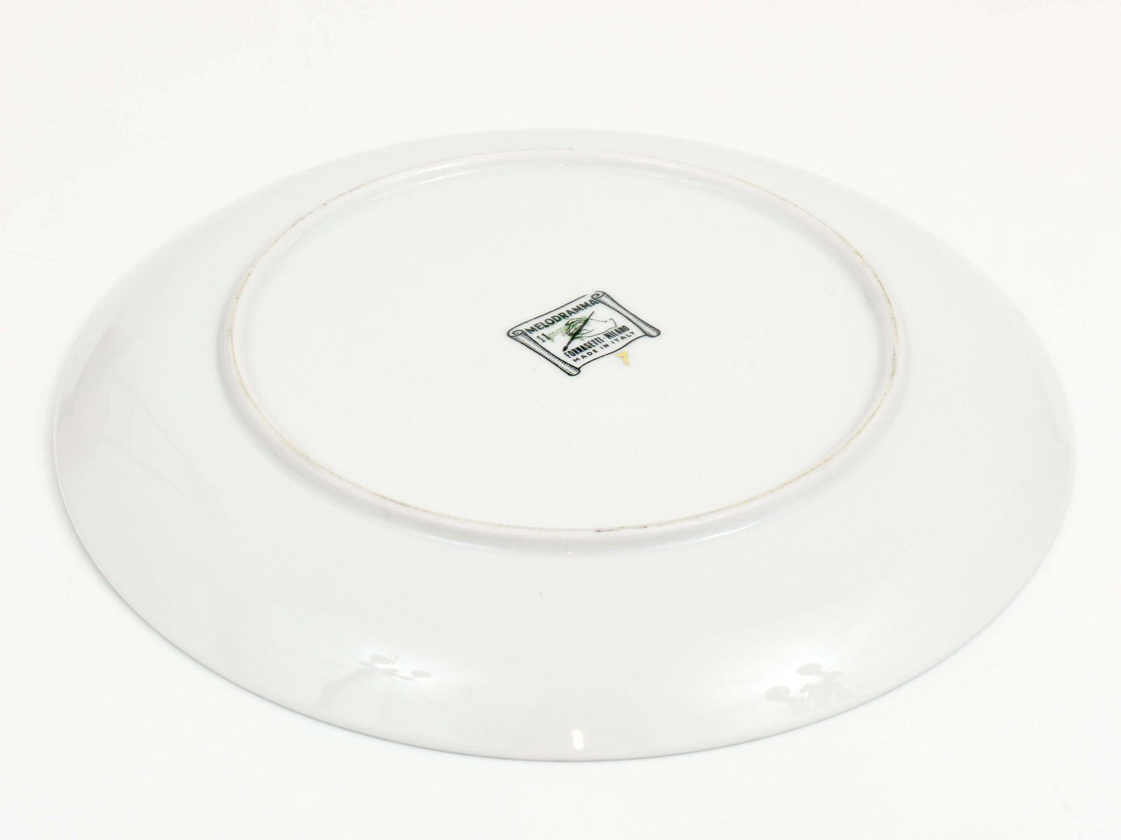 Piero Fornasetti Gilded Plate Falstaff By Guiseppe Verdi, Italy, 1970s photo for sale