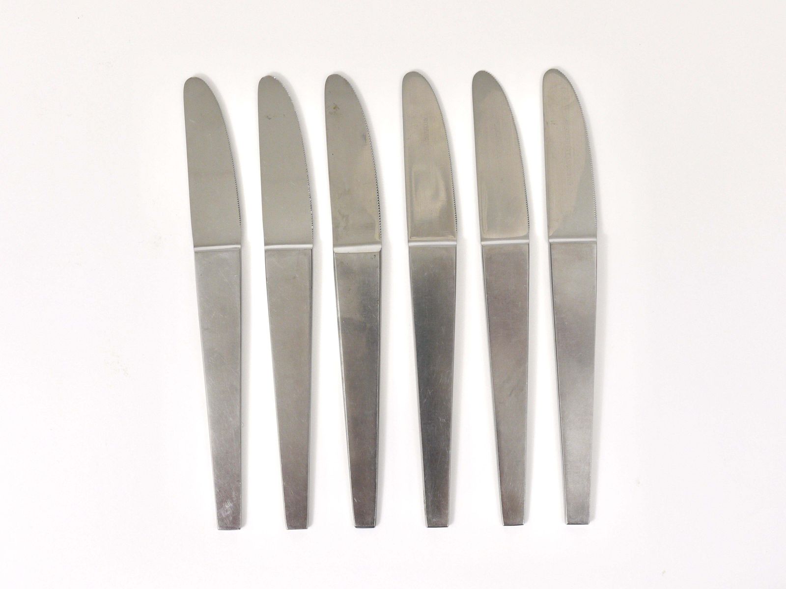 photo for sale Carl Auböck 2060 Flatware, 42 Pcs., Complete For 6 Persons, Amboss Austria, 1950