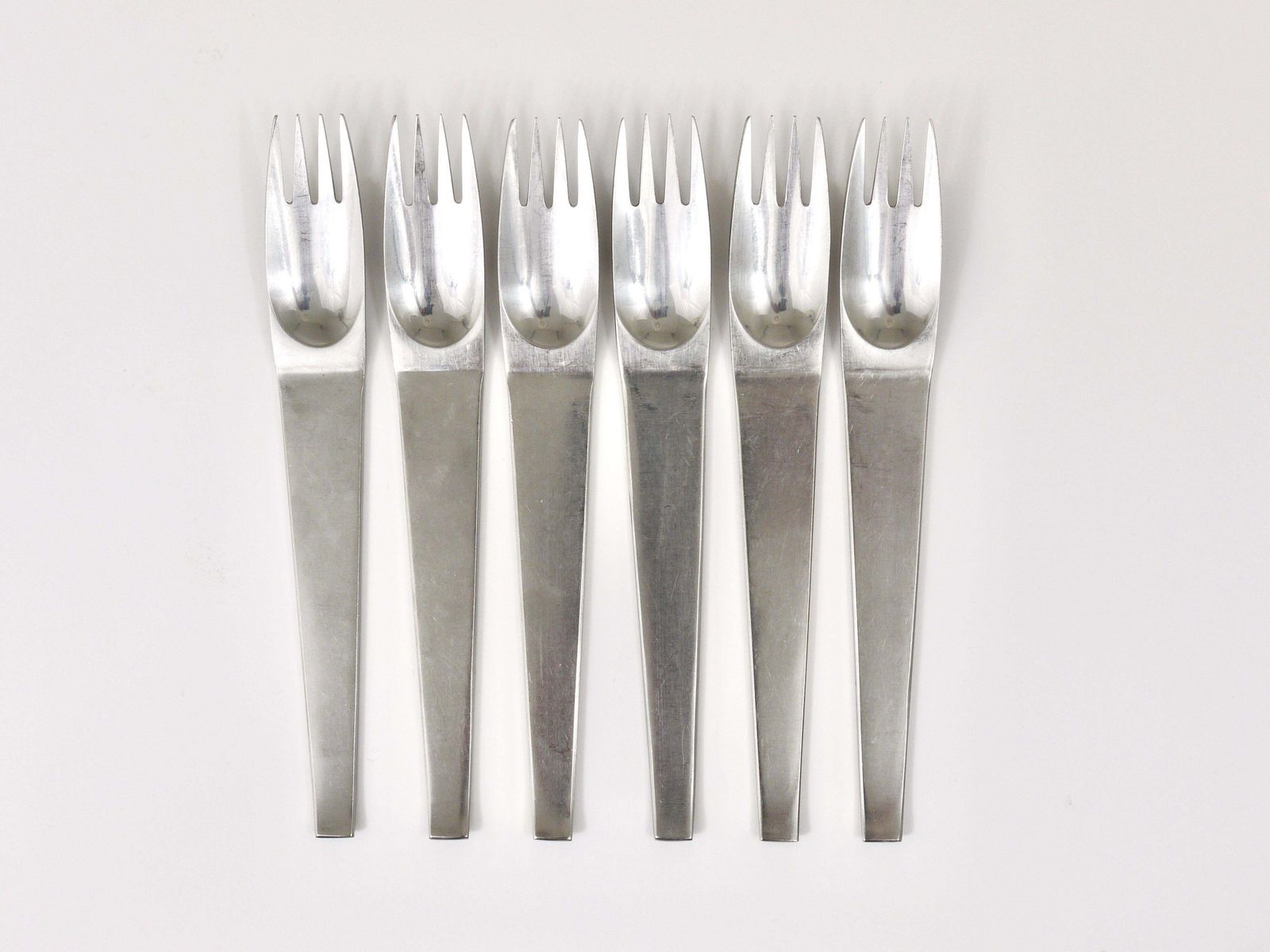 Home Decor Carl Auböck 2060 Flatware, 42 Pcs., Complete For 6 Persons, Amboss Austria, 1950 photo