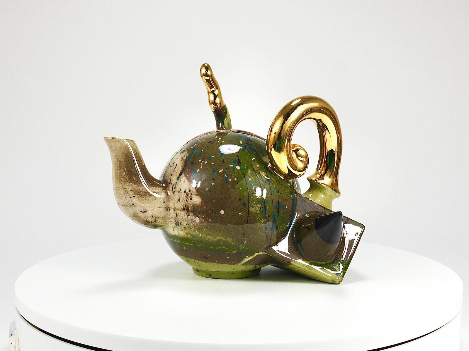 Juraj Mahalik Sculptural Postmodern Pop Art Tea Service By Art4, Slovakia, 1990s photo for sale