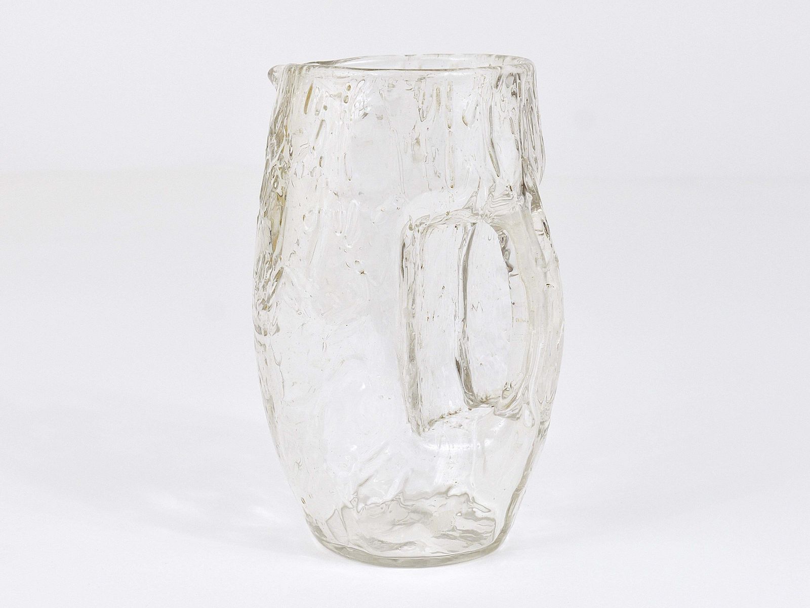 photo furniture Koloman Moser Art Nouveau Glass Pitcher By Loetz Witwe, Bohemia, 1900s