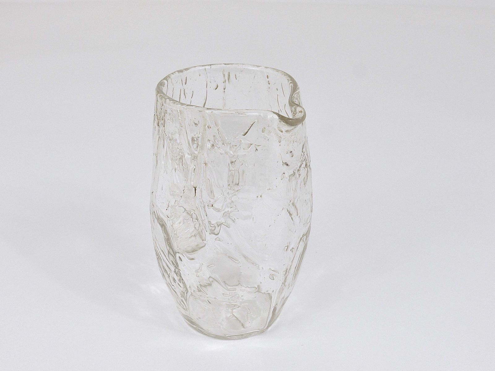 photo vintage Koloman Moser Art Nouveau Glass Pitcher By Loetz Witwe, Bohemia, 1900s