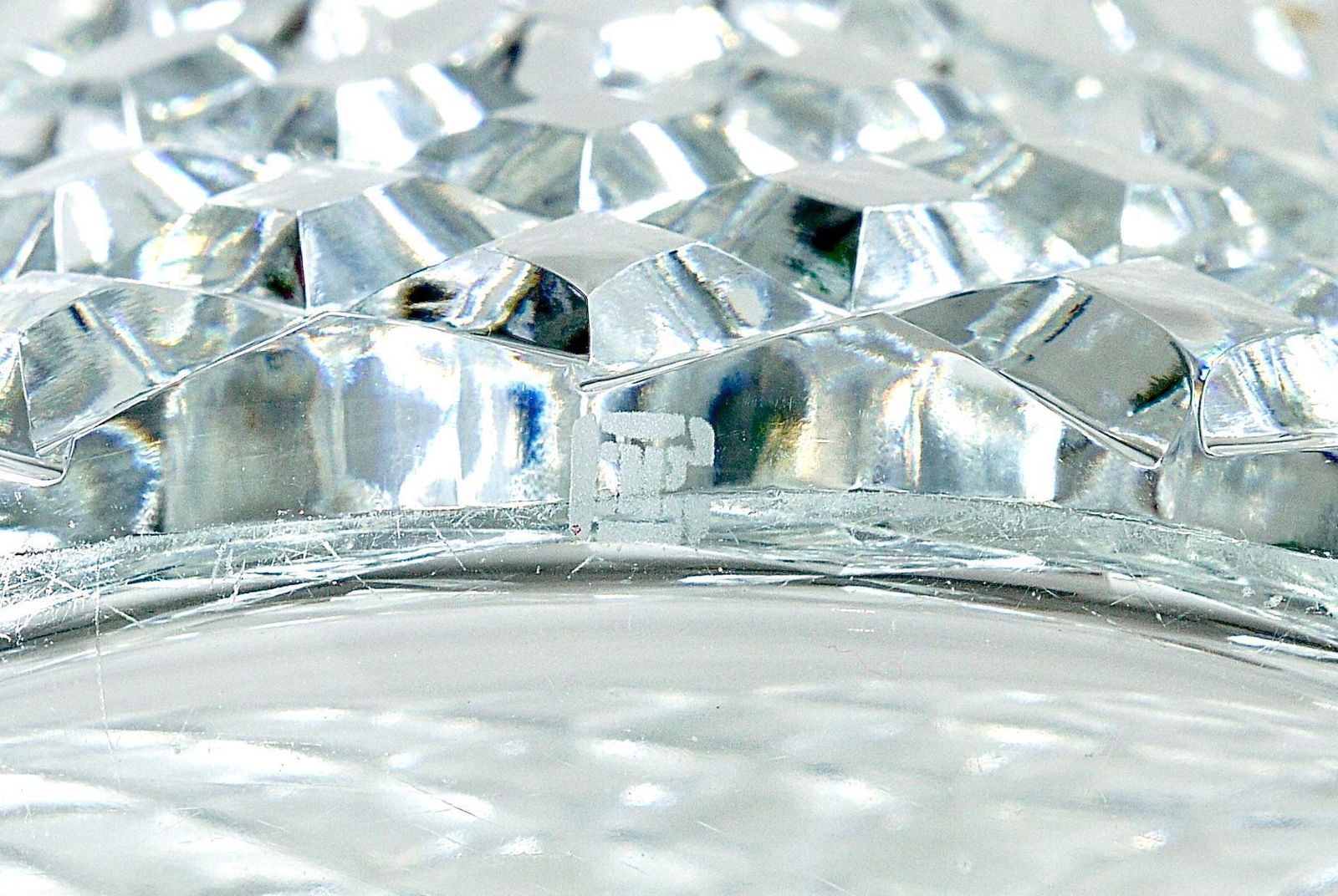 Sparkling Facetted Crystal Glass Vase By Claus Josef Riedel, Austria, 1970s photo vinterior