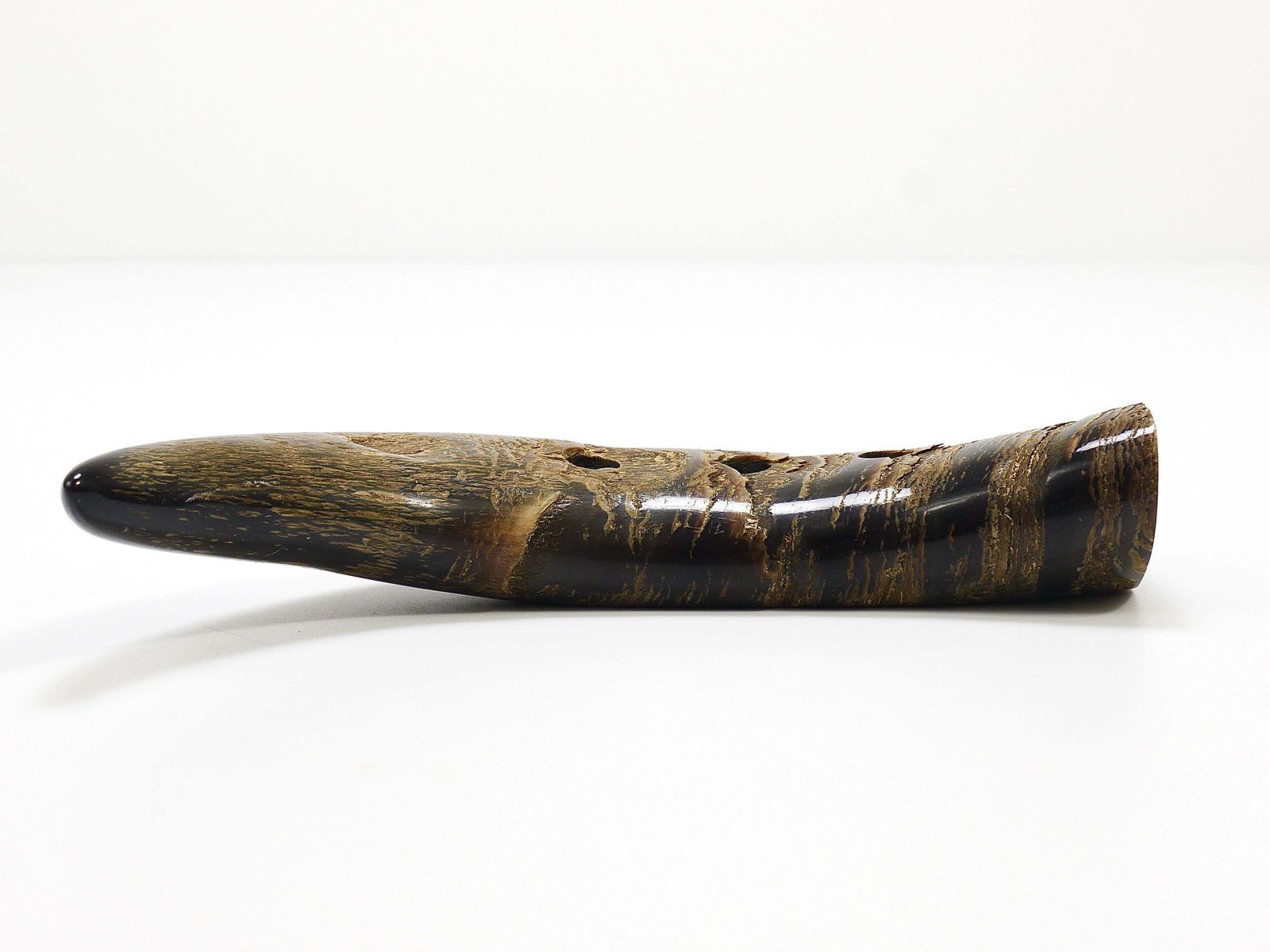 photo furniture Carl Aubock Mid Century Horn Desk Pen Holder, Vienna, Austria, 1960s