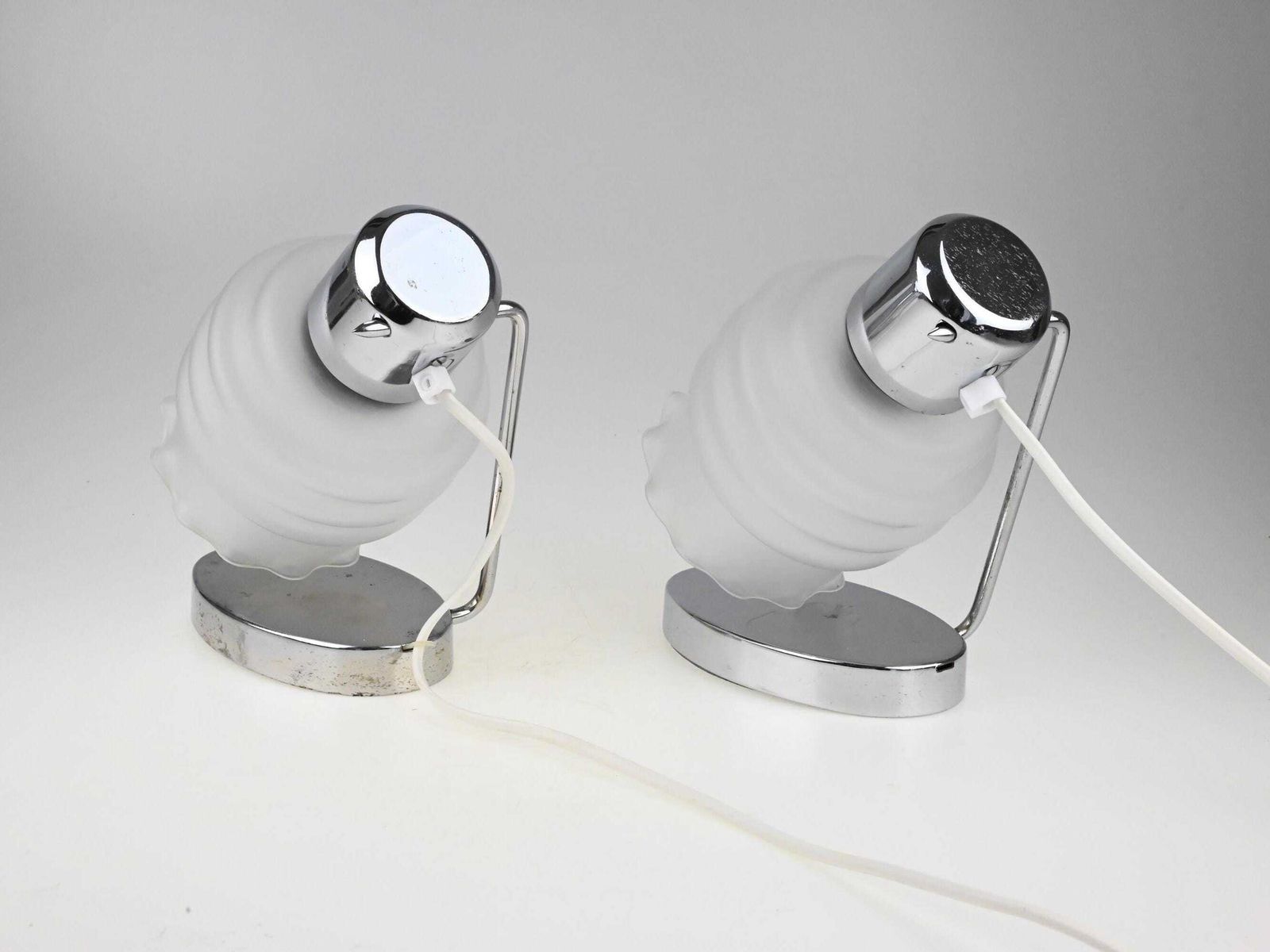 Mid Century Pair Lamps, Pair Of Lamps, Table Lamp, Desk Lamp, Bedside Lamp, Mid Century Lamp, Chrome Lamp, Table Light, Mid Century Lighting photo furniture