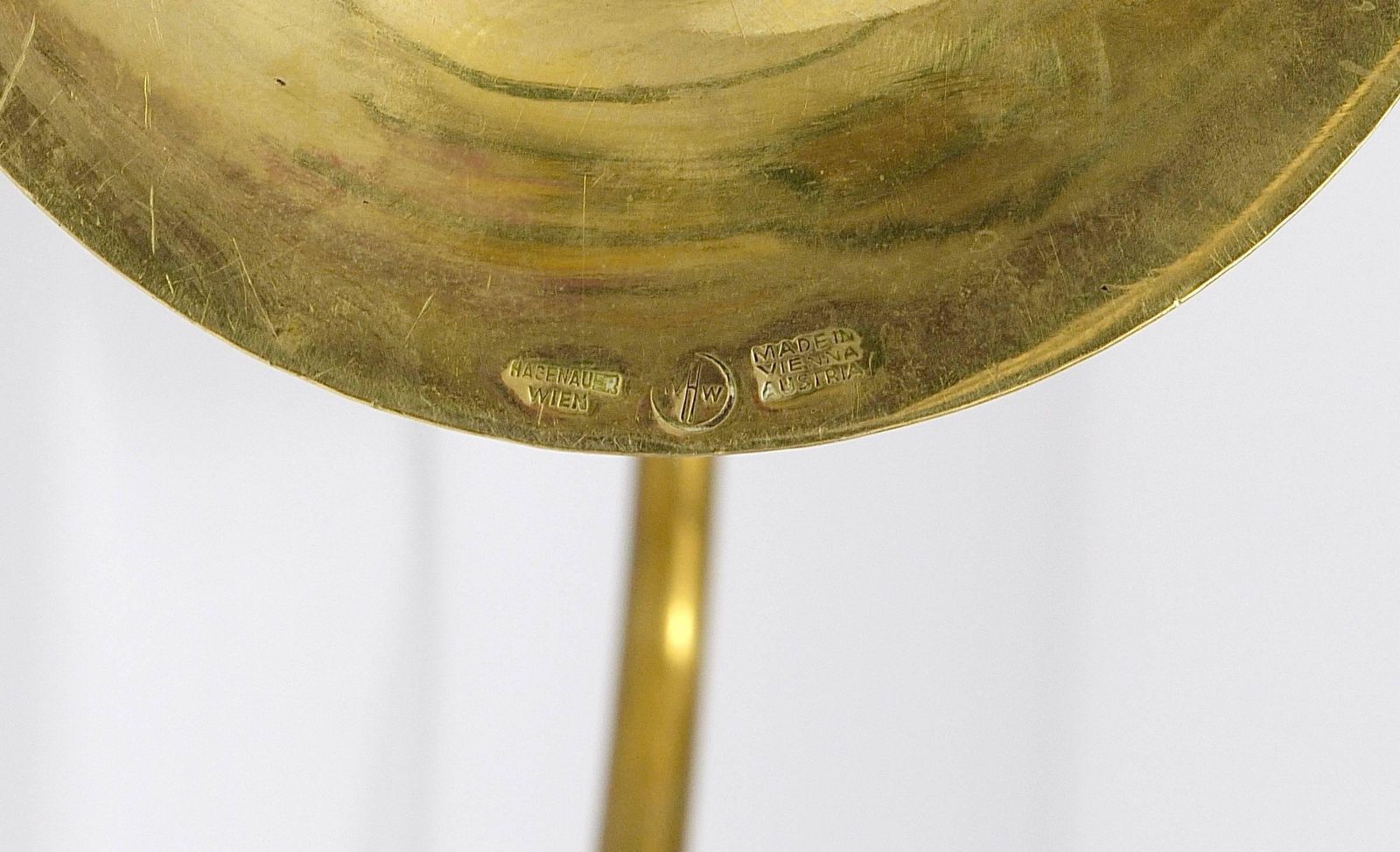 Hagenauer Vienna Brass Candelabra Mid Century Candle Holder, Austria, 1940s photo Home Decor