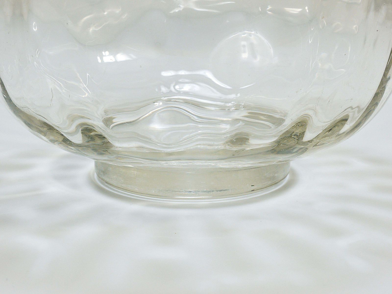 Koloman Moser Art Nouveau Meteor Bowl With Silver Rim, Bakalowits Vienna, 1900s photo 2015.0