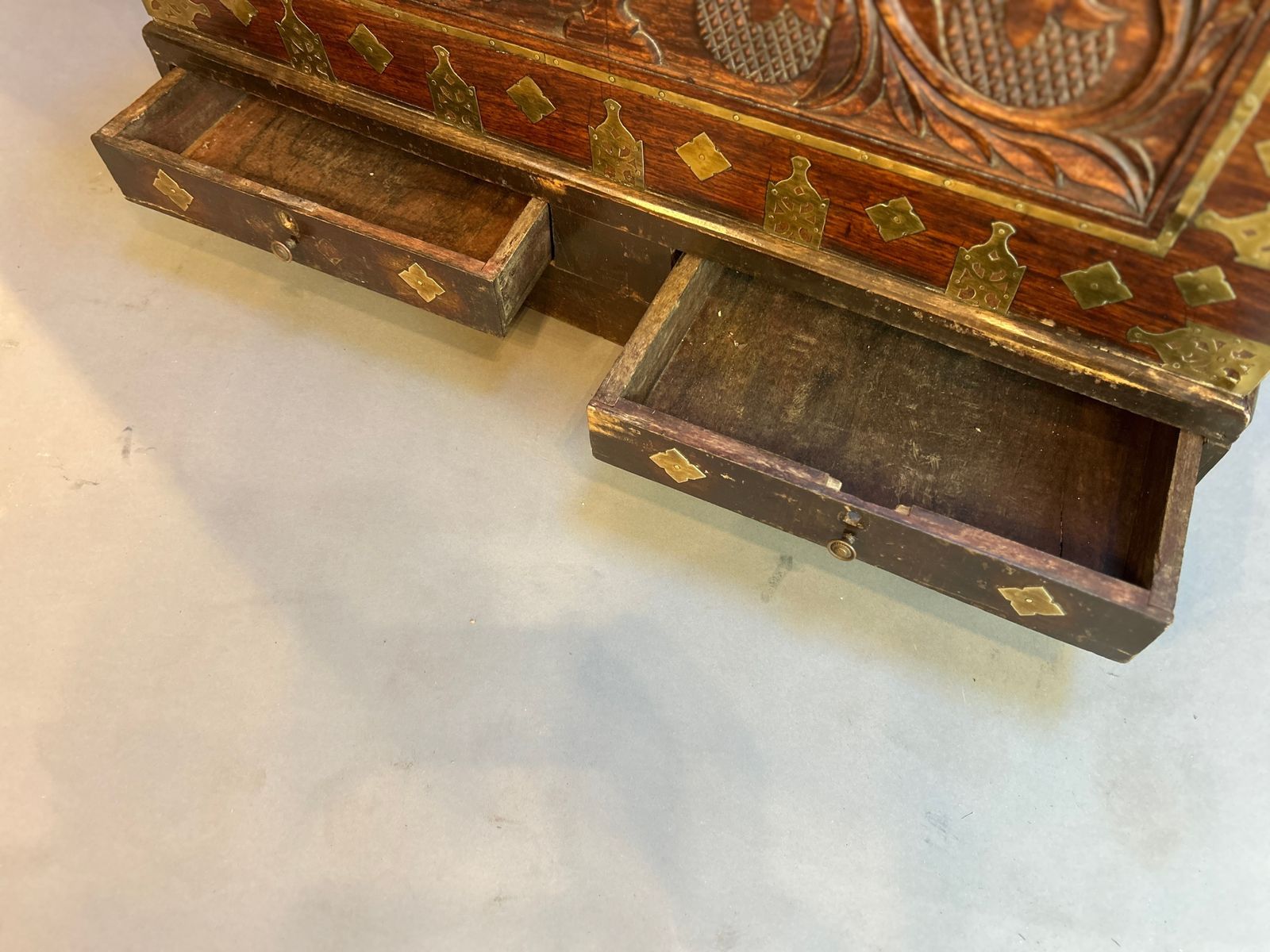 C19h Hardwood Zanzibar Chest photo for sale