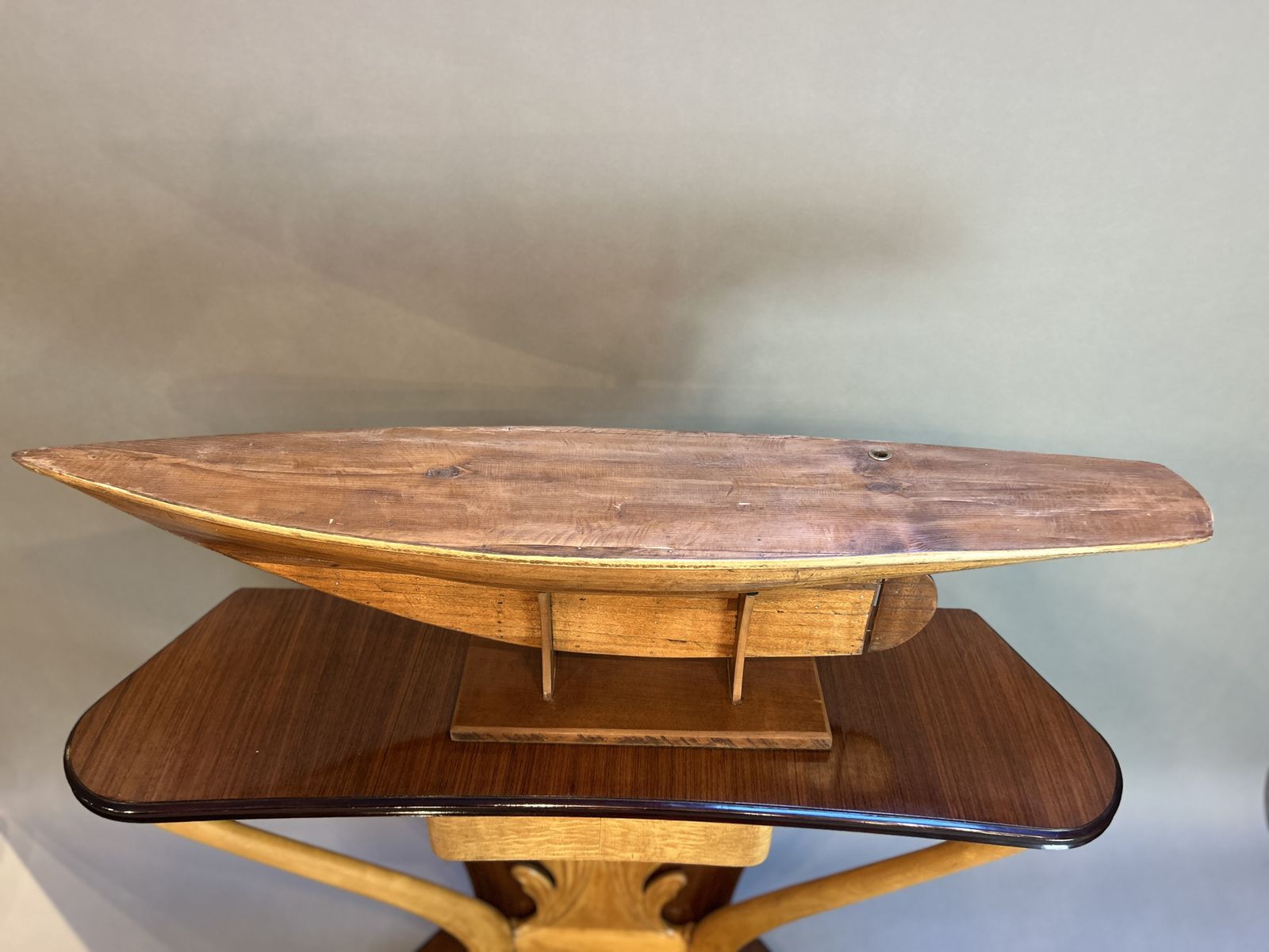Vintage Pond Yacht Hull photo furniture