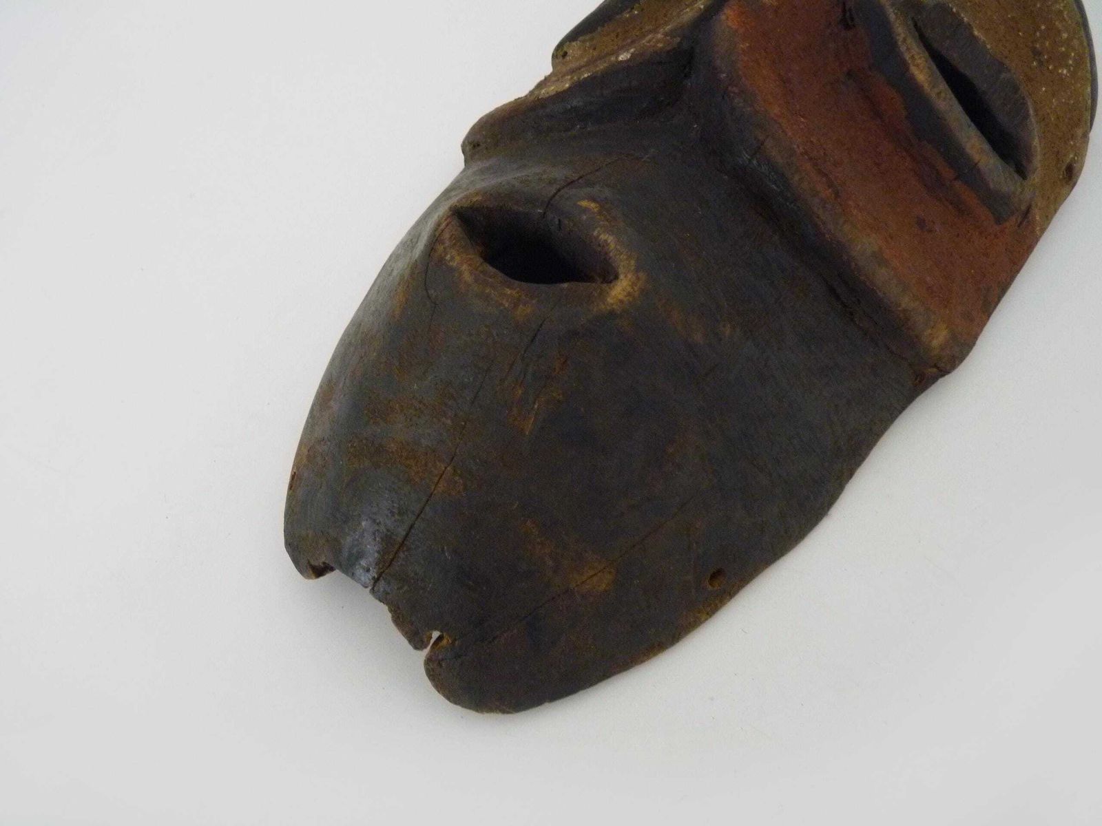 Superb Old African Kumu Mask Drc Congo Africa African Tribal Art. 30s 40s photo Art