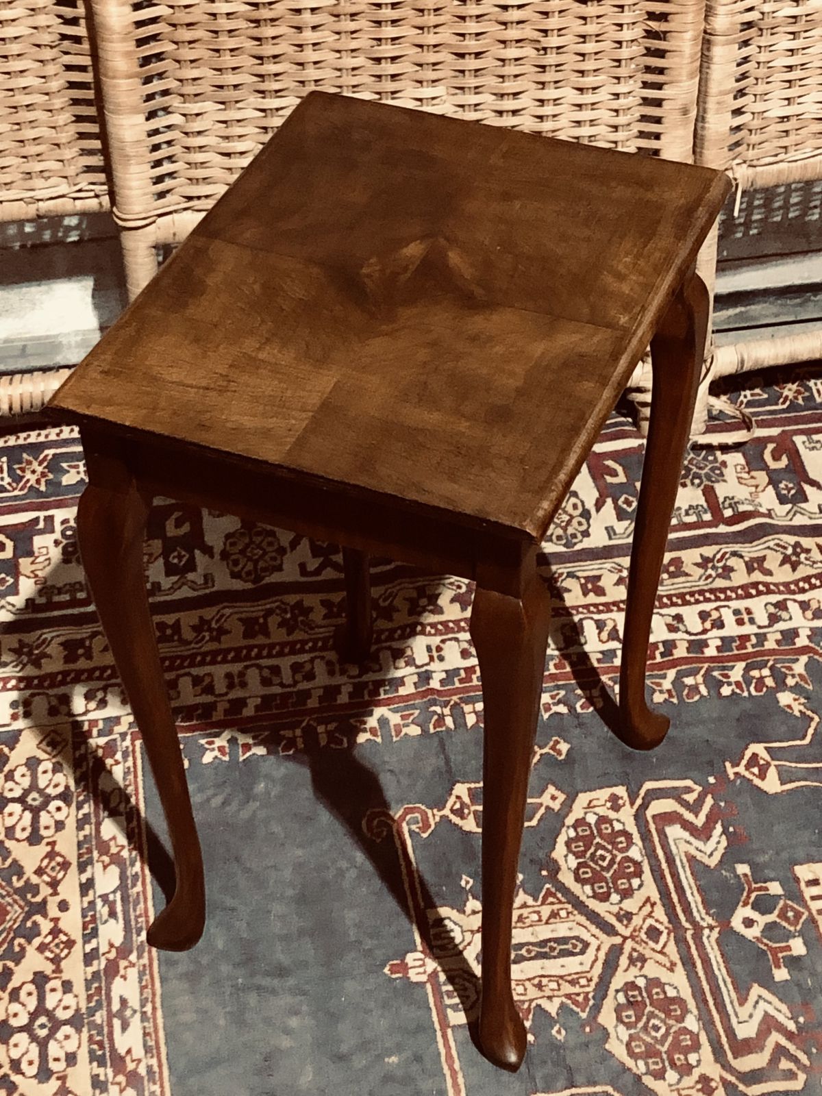 photo buy Handsome Nest Of Vintage Walnut Coffee Tables