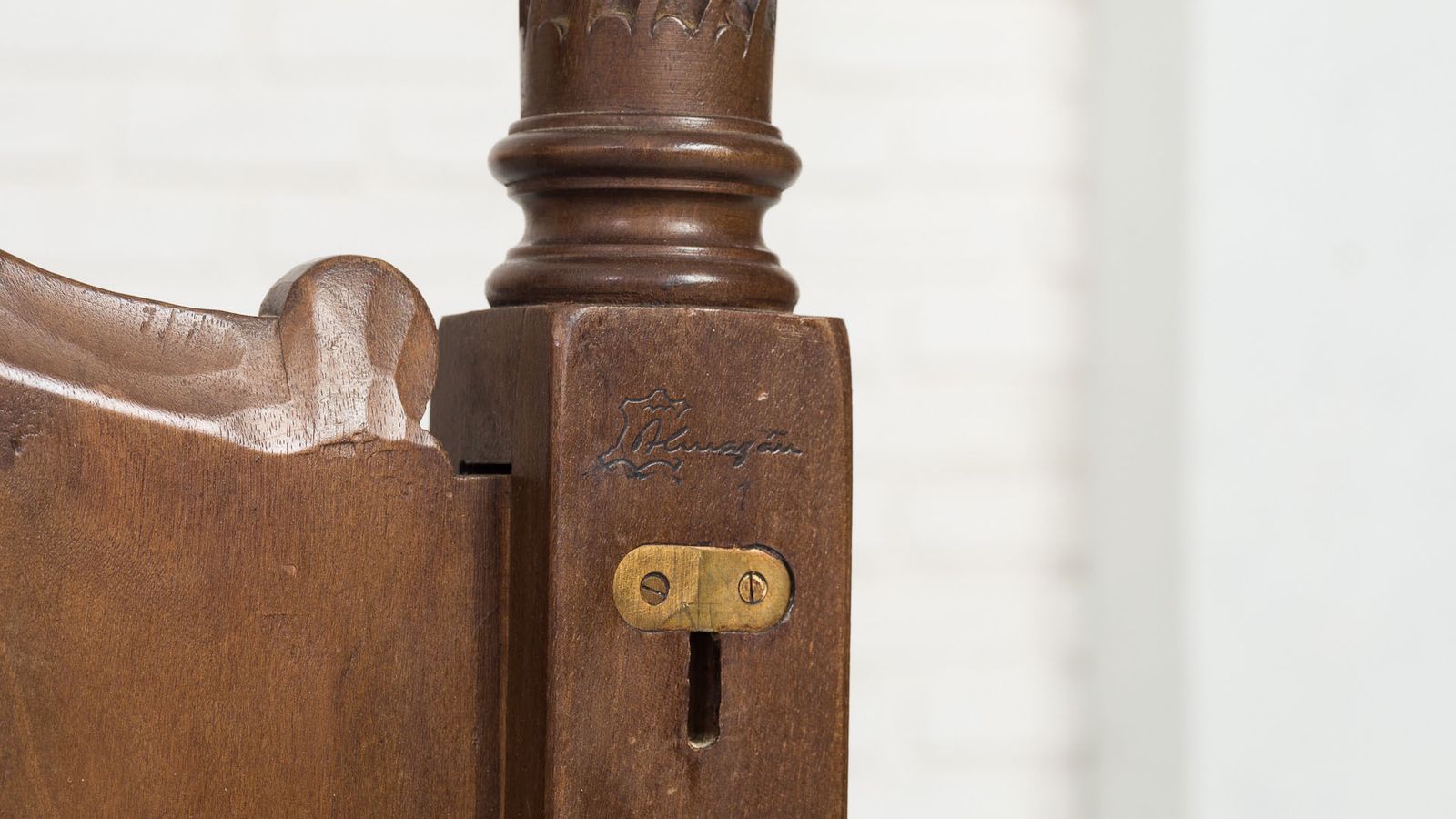 Twin Walnut Headboards photo for sale