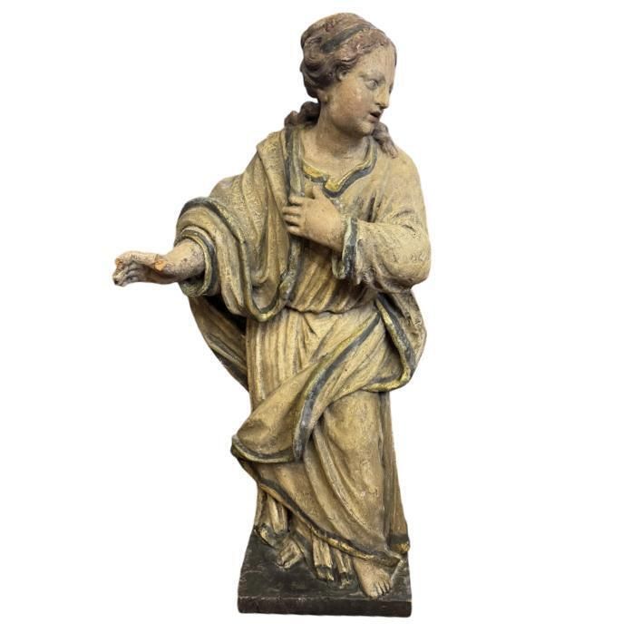 18th Century Polychromesaint Mary Magdalene.