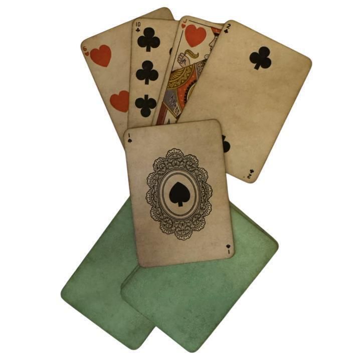 475.0 Japanese Lacquered Box Of Four Deck Of Cards photo