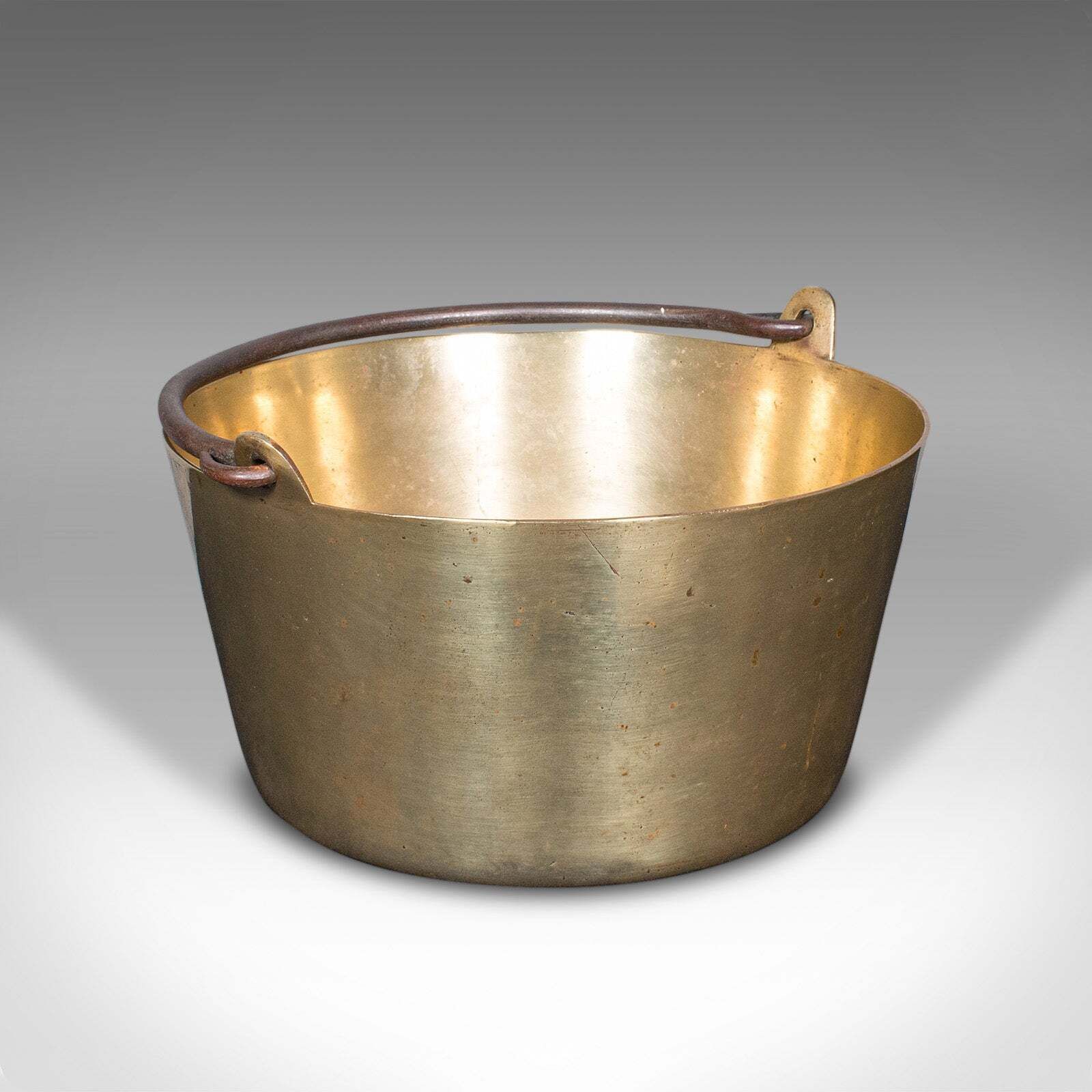Antique Preserve Warmer, English, Bronze, Jam Pan, Fireside Interest, Georgian photo furniture