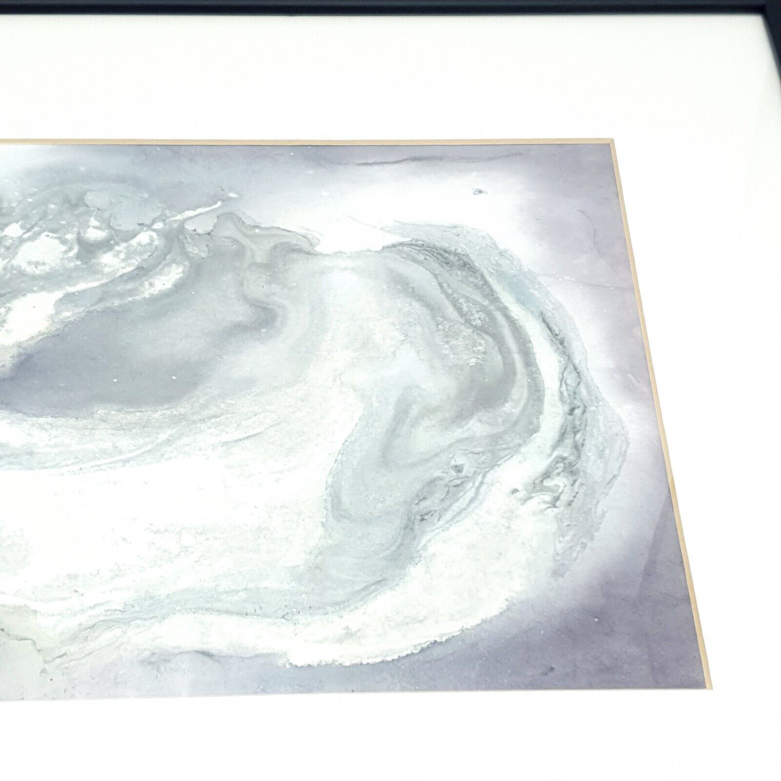 130.0 Chinese Ink & Colour Painting 'Vortex' Sheena Davis Artist On Xuan Paper Framed photo