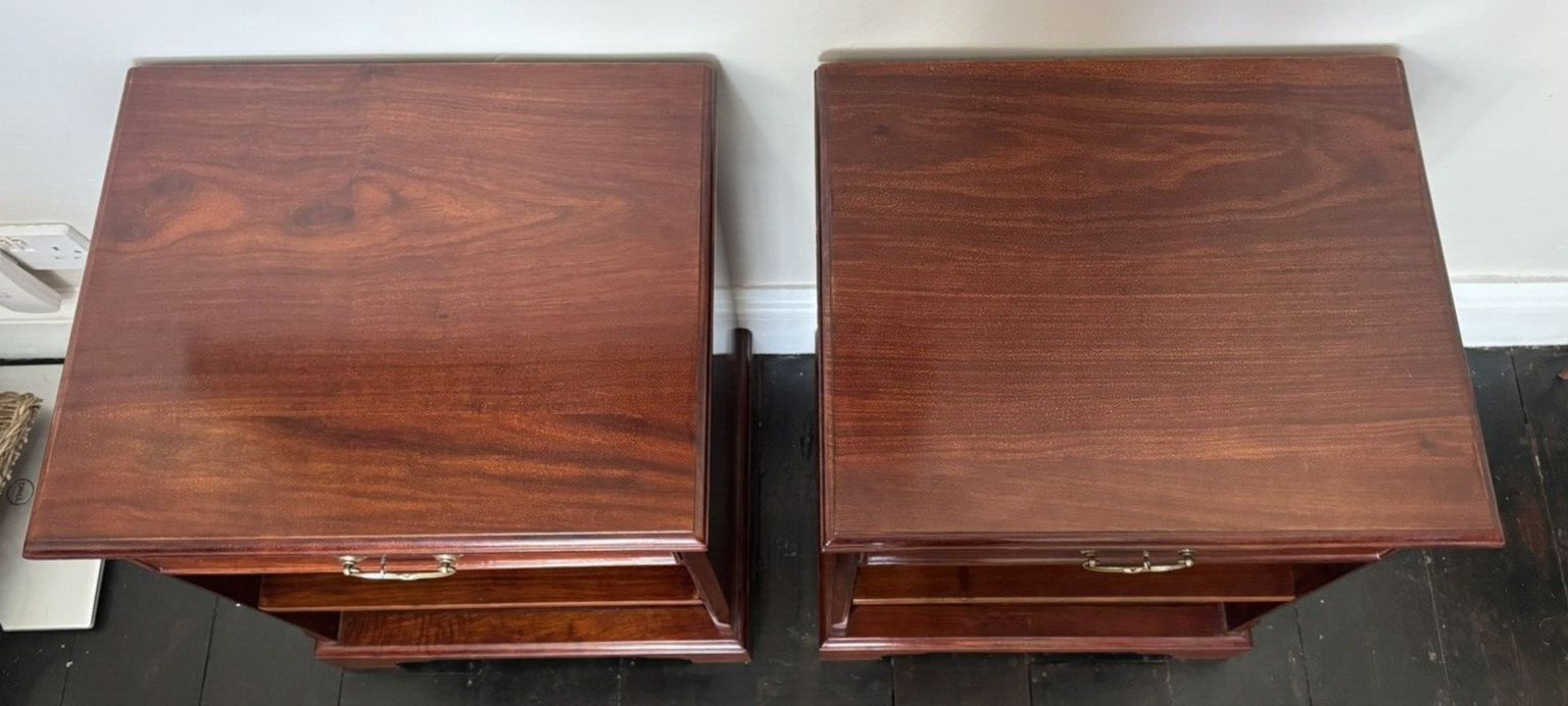 Georgian Style Bedside Tables / Chests By Brights Of Nettlebed photo 495.0