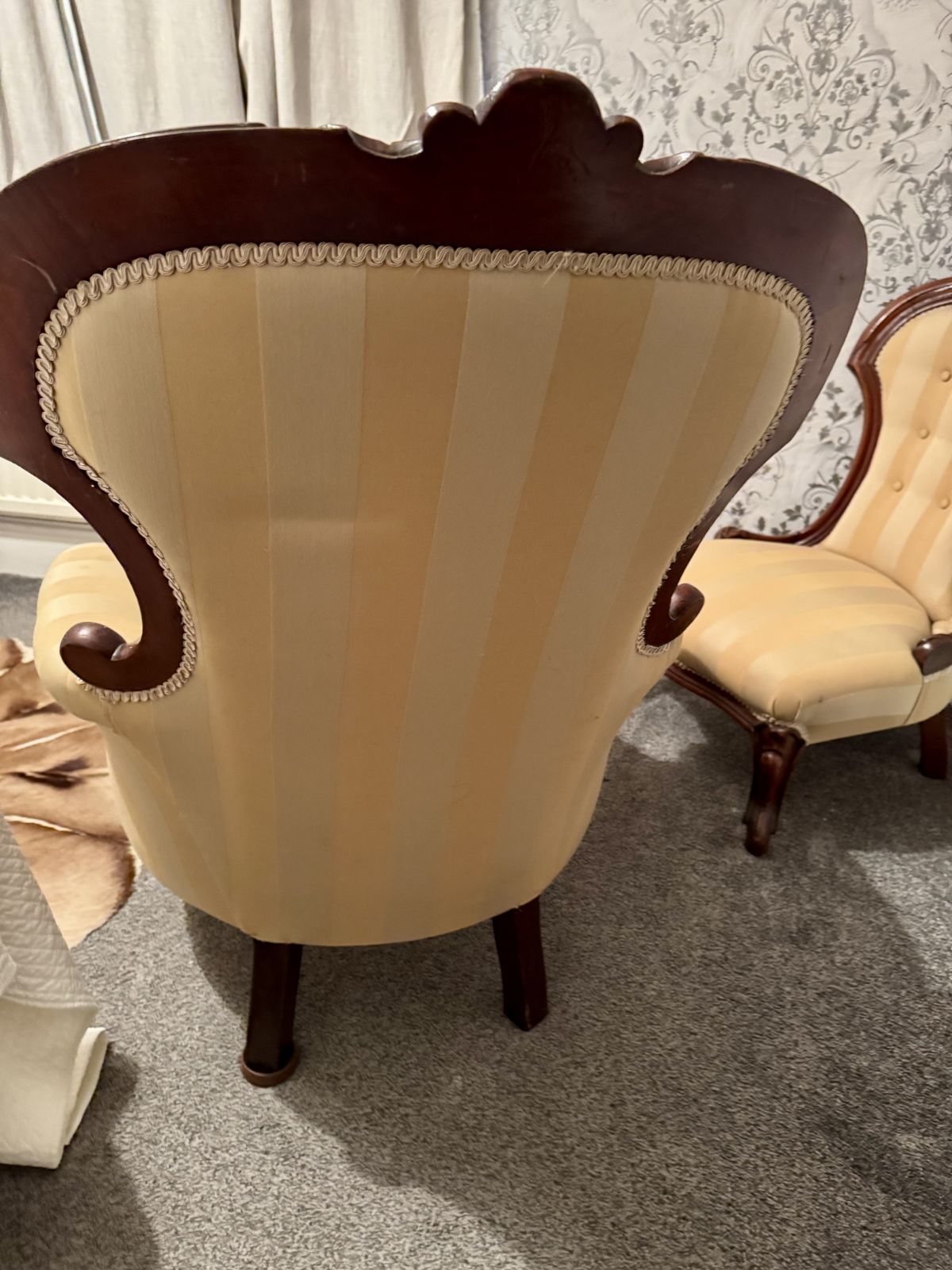 Victorian Armchair And Nursing Chair photo for sale