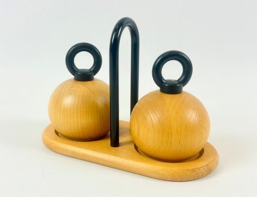 Home Decor Salt & Pepper Mills Ball Boy By Richard Nissen & Carsten Jørgensen For Bodum, Denmark, 1980s, Set Of 3 photo