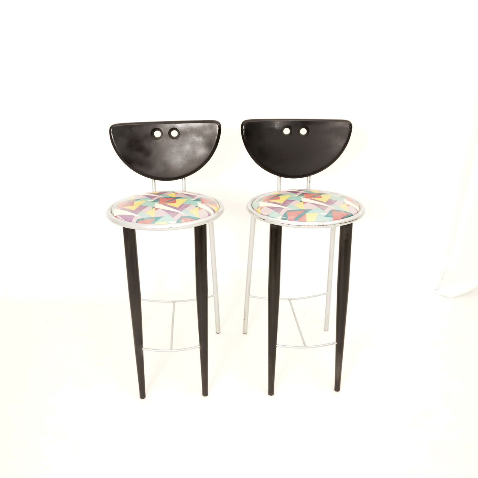 Bauhaus Bar Stools, 1980, 1980s photo furniture