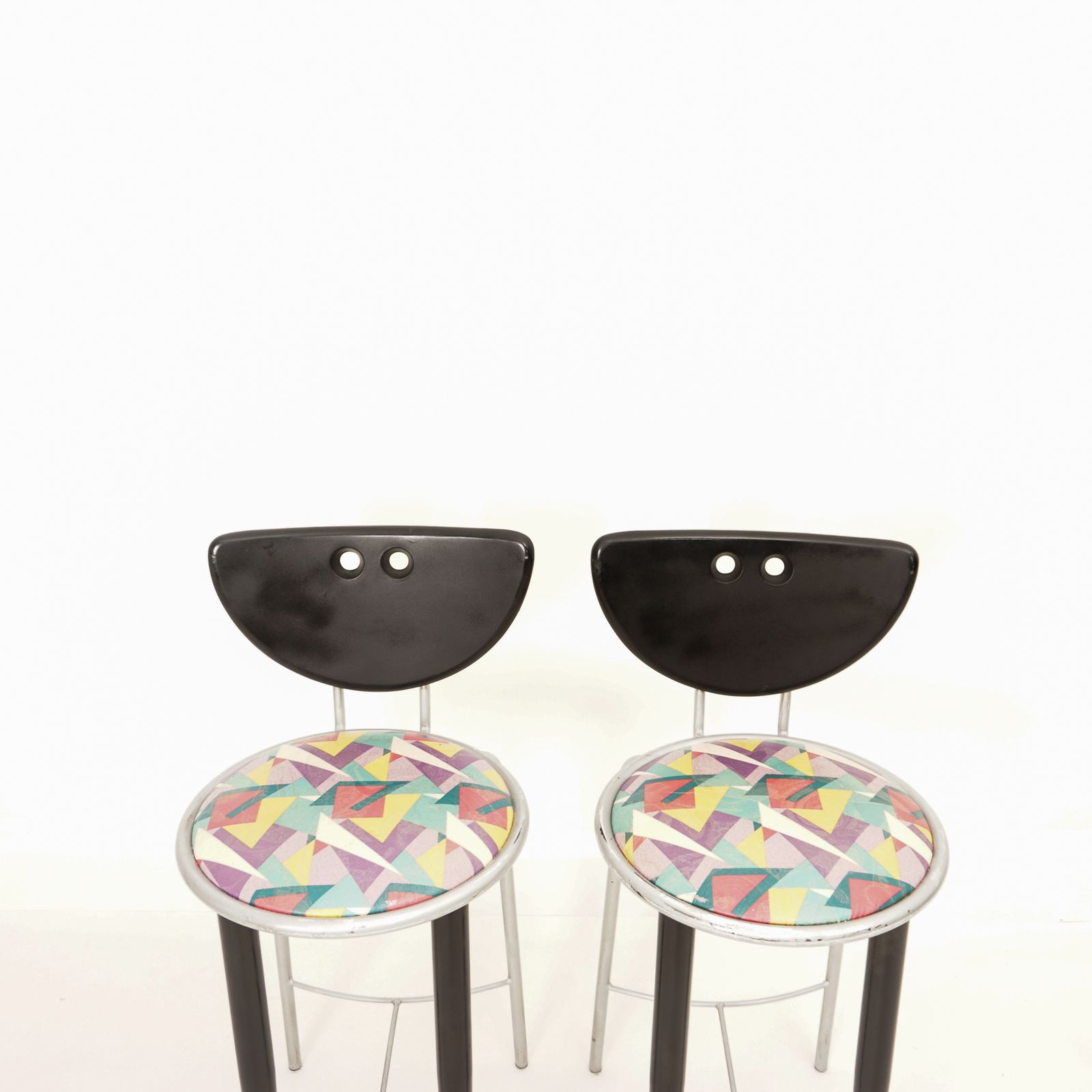 Bauhaus Bar Stools, 1980, 1980s photo 350.0