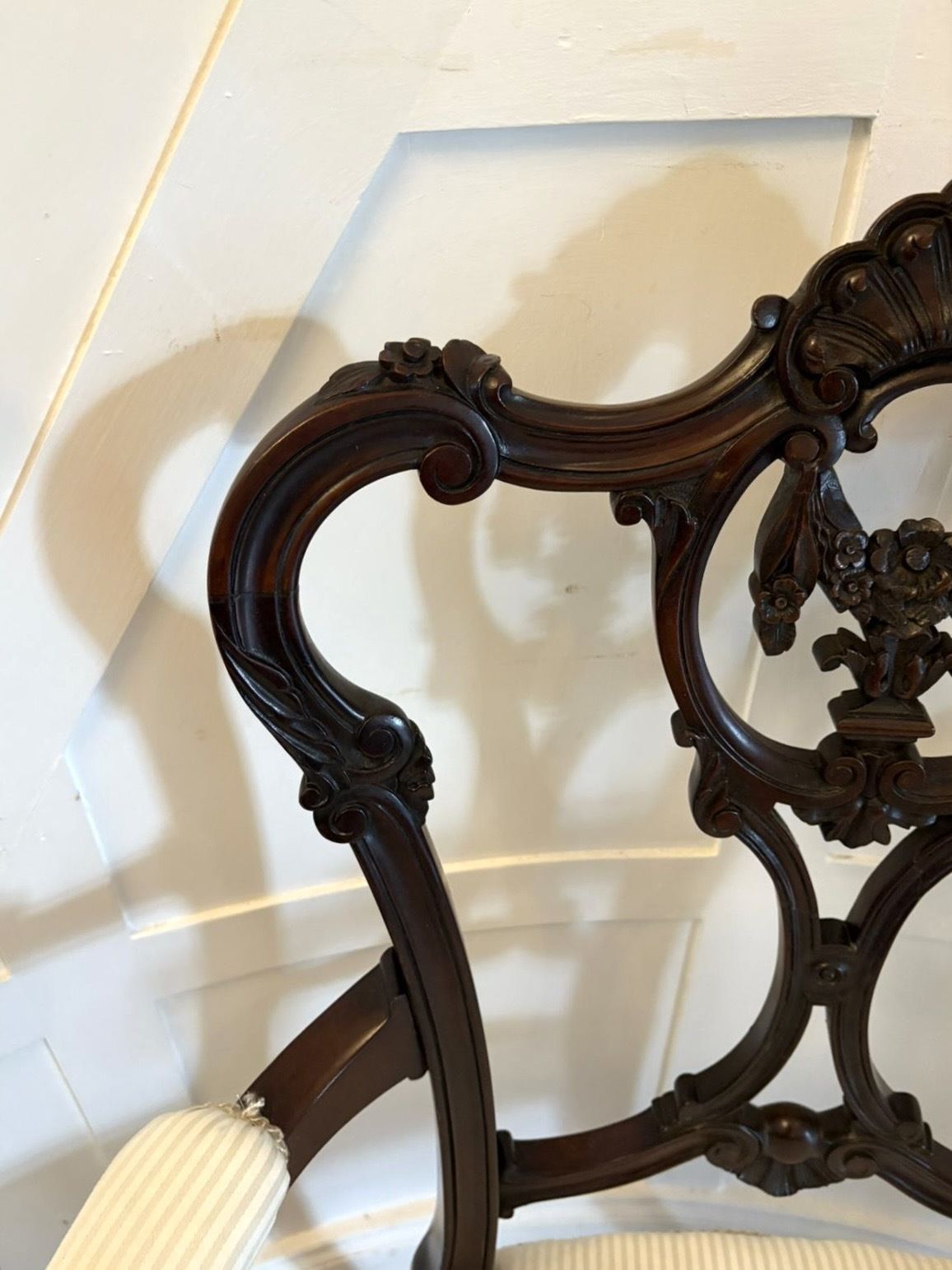Antique 19th Century Quality Carved Mahogany Office Chair photo 1285.0