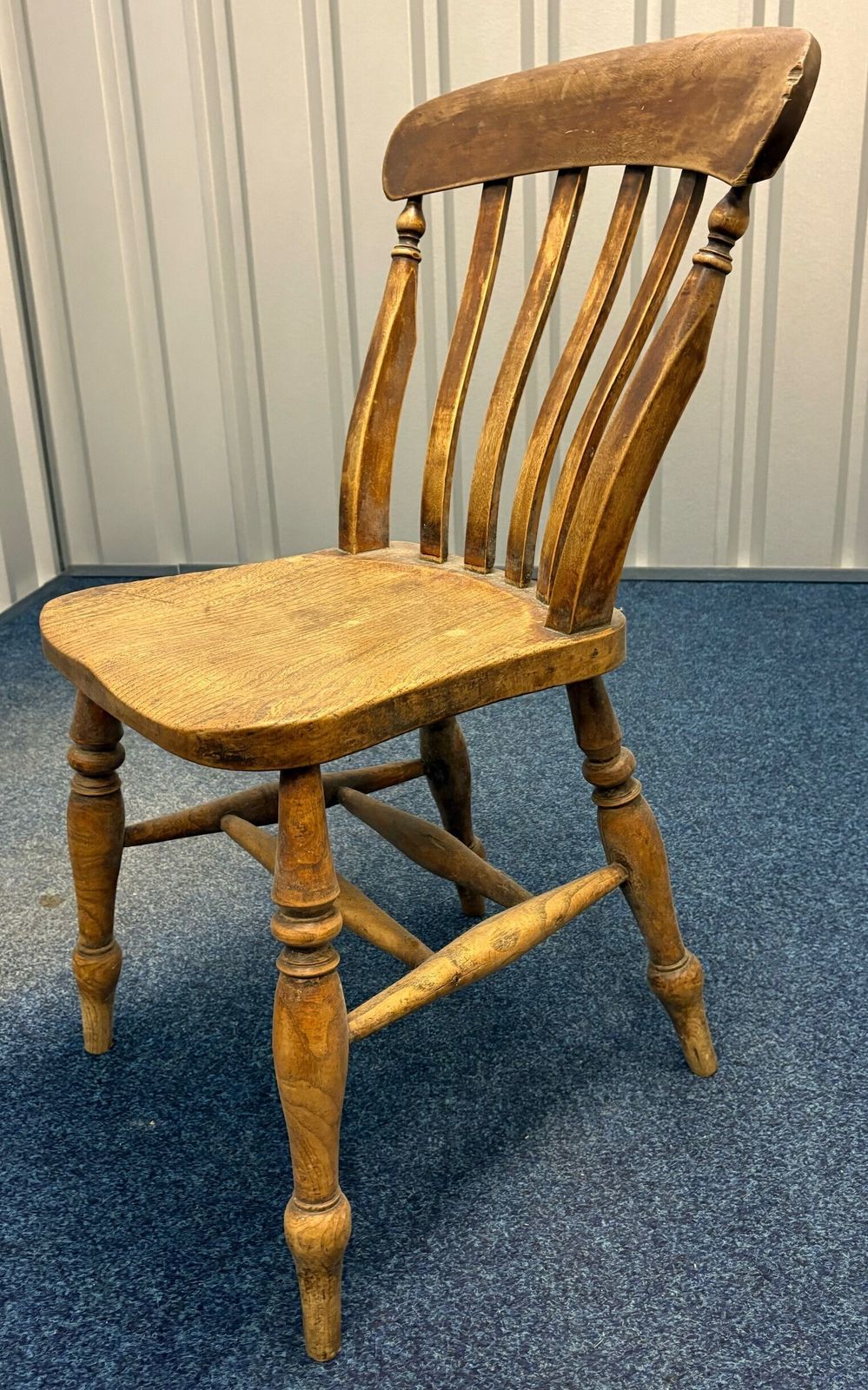 Late Victorian Country Farmhouse Kitchen Chair photo Furniture