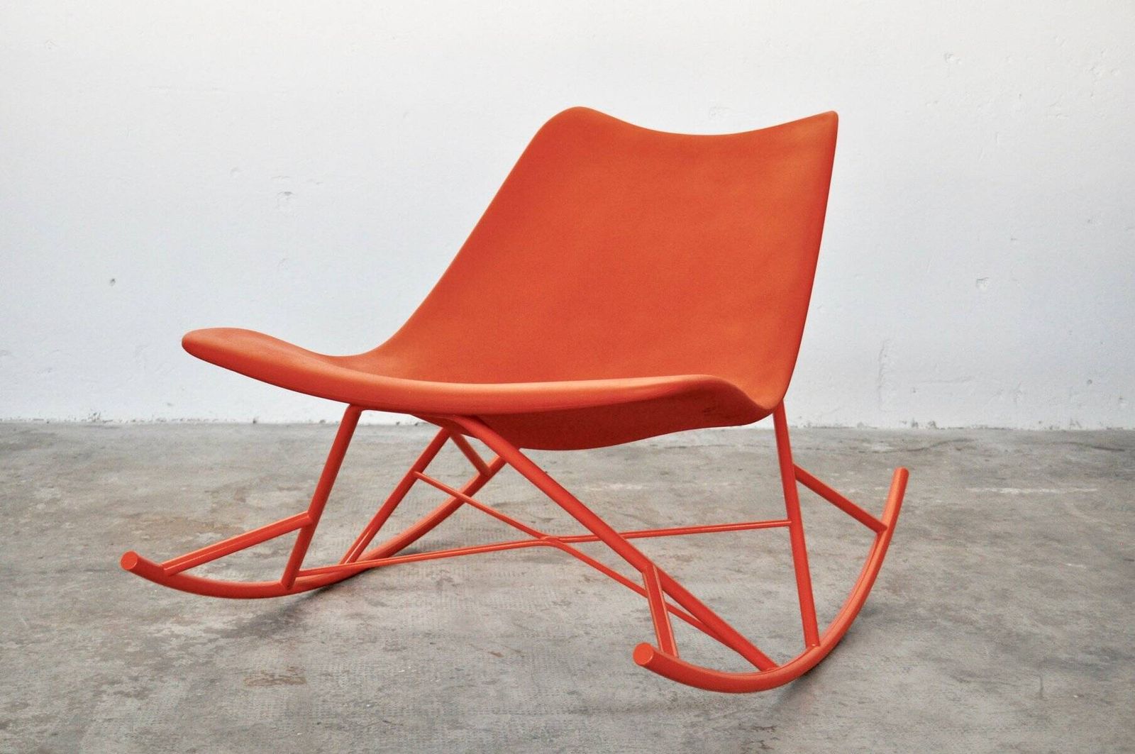 Metal And Polyurethane Rocking Chair From Sintesi, Italy, 2010 photo furniture