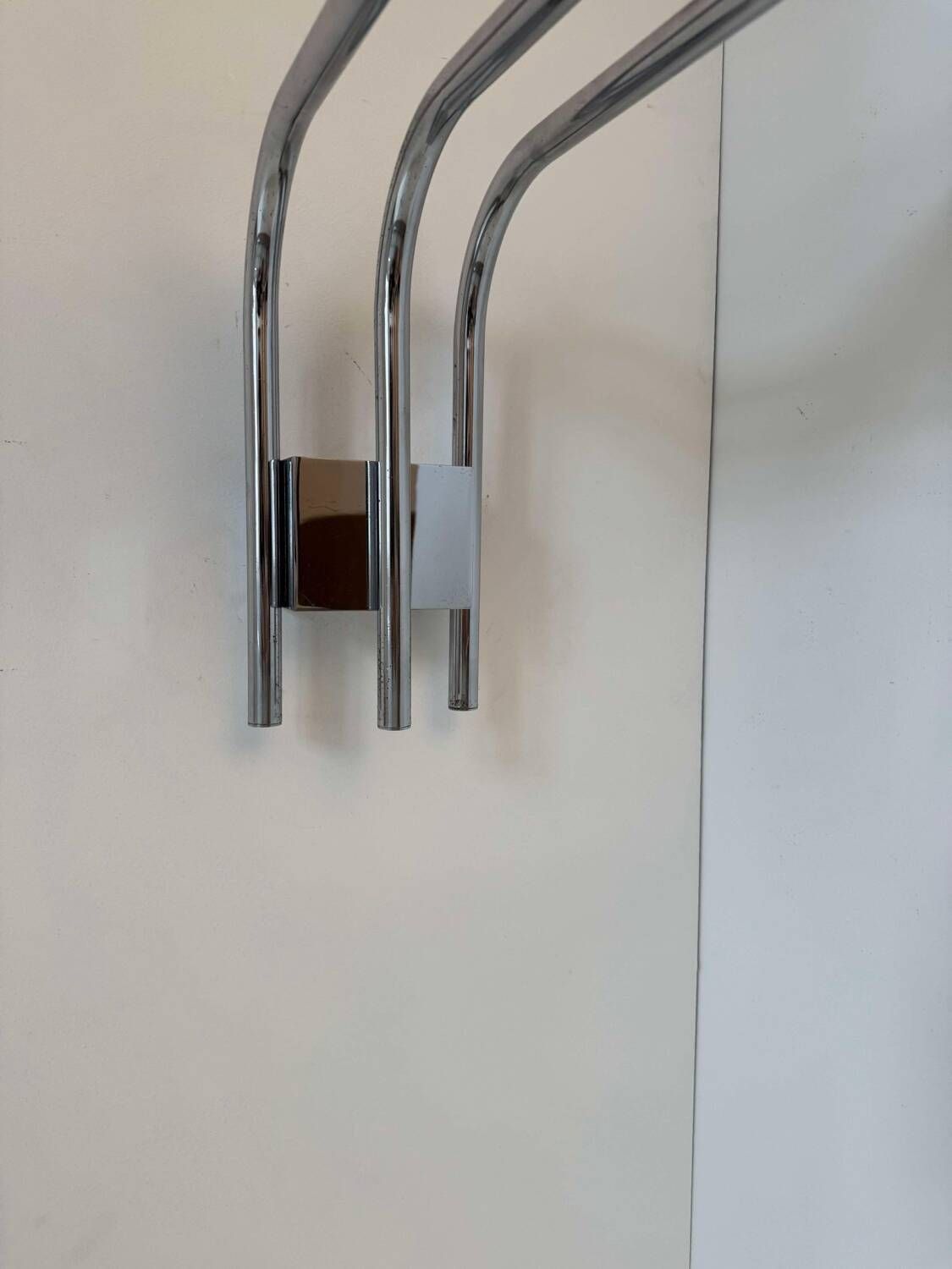 Vintage Wall Light 20581, Chrome Metal, By Verre Lumière Studio France 1978 photo Lighting