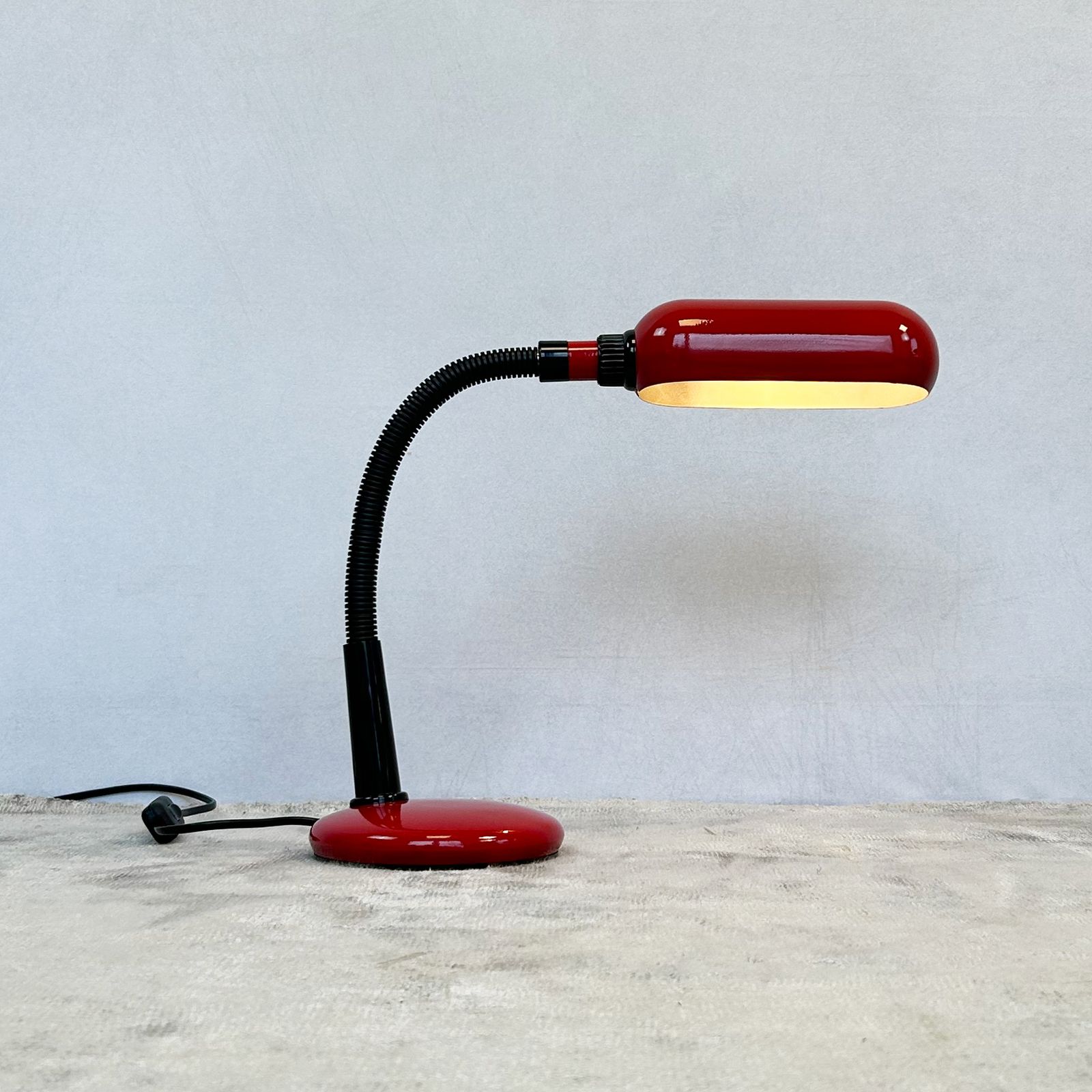 Italian Desk Lamp By Veneta Lumi photo vintage