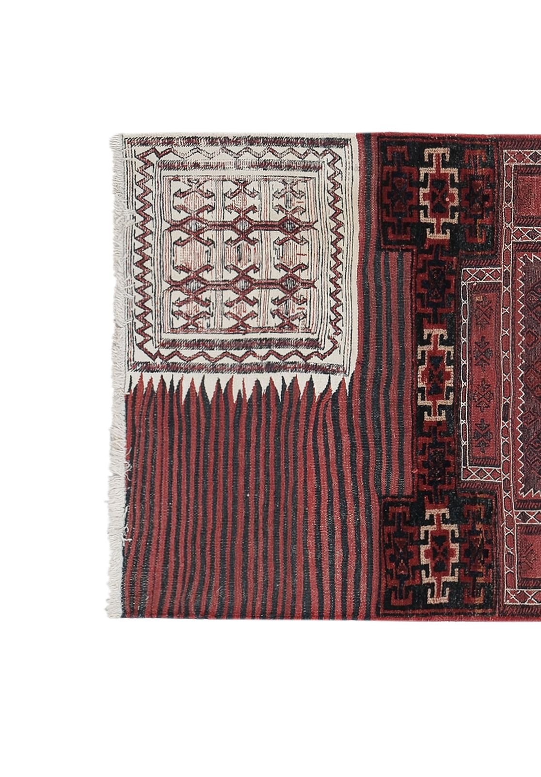 Tribal Abstract Anatolian Rug 3'1'' X 7'7'' photo for sale